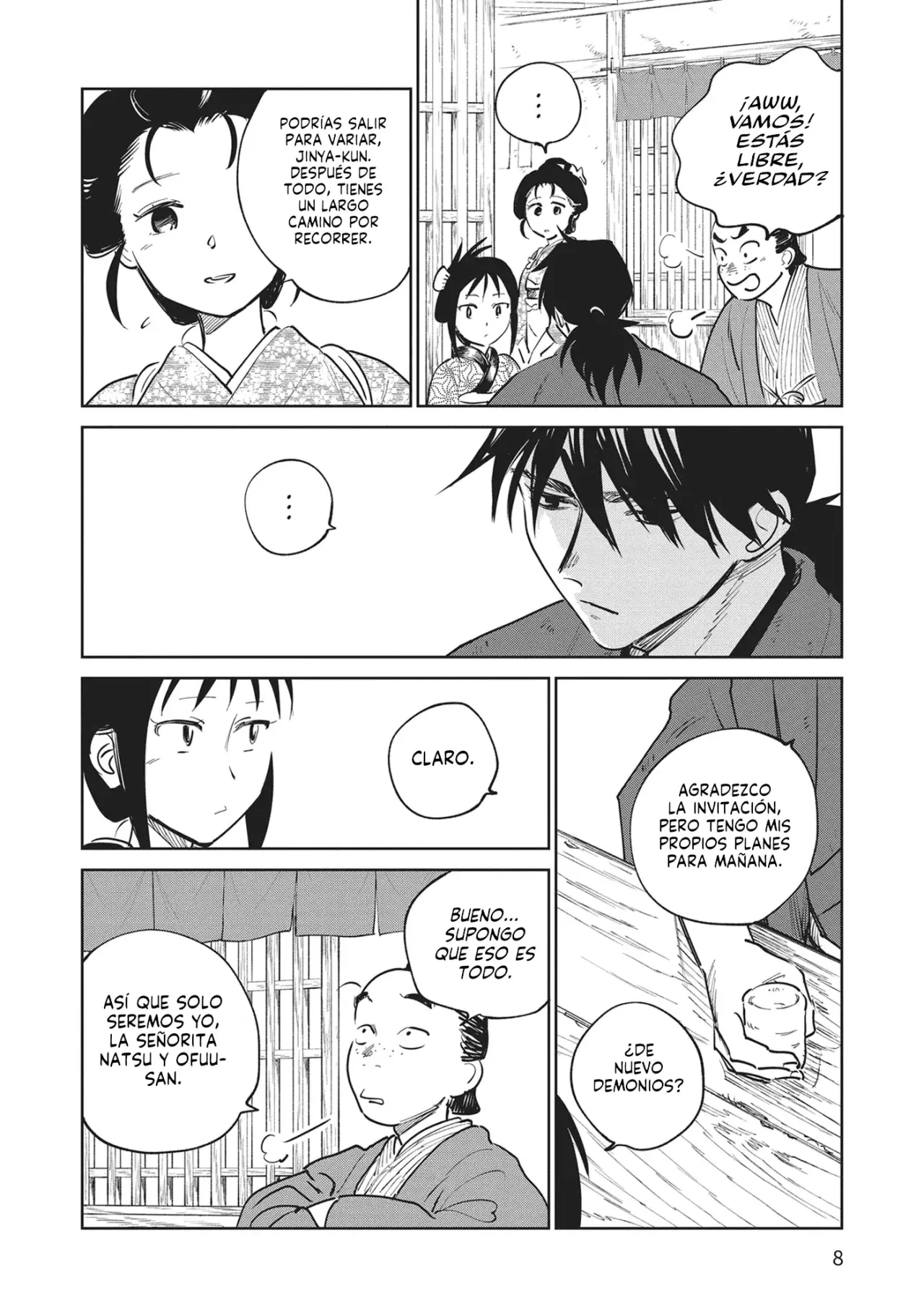 Kijin Gentoushou Capitulo 25: Sueños florecientes del Kanzashi (1) página 9