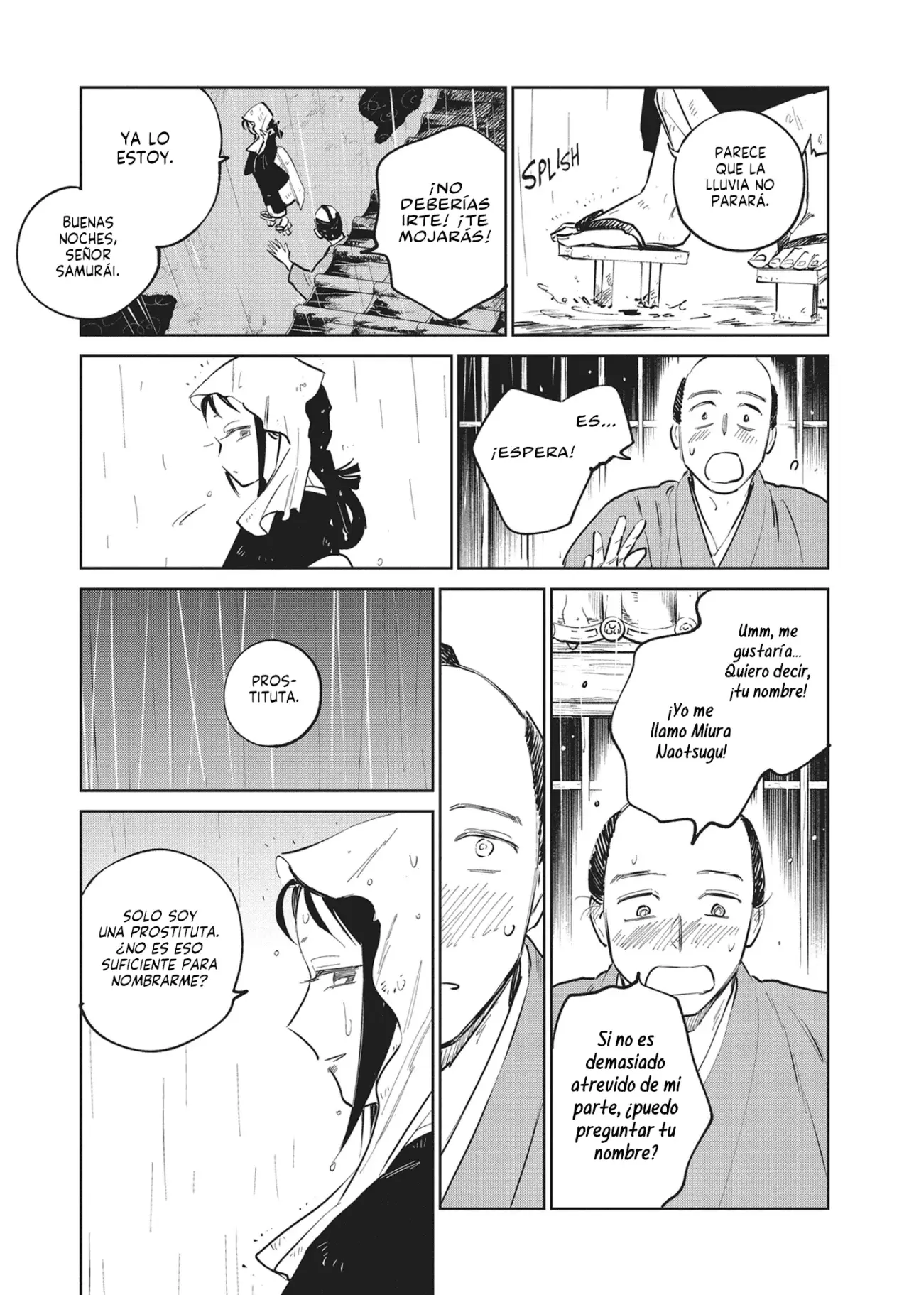 Kijin Gentoushou Capitulo 28: Una historia secundaria: Una prostituta bajo la lluvia (1) página 10