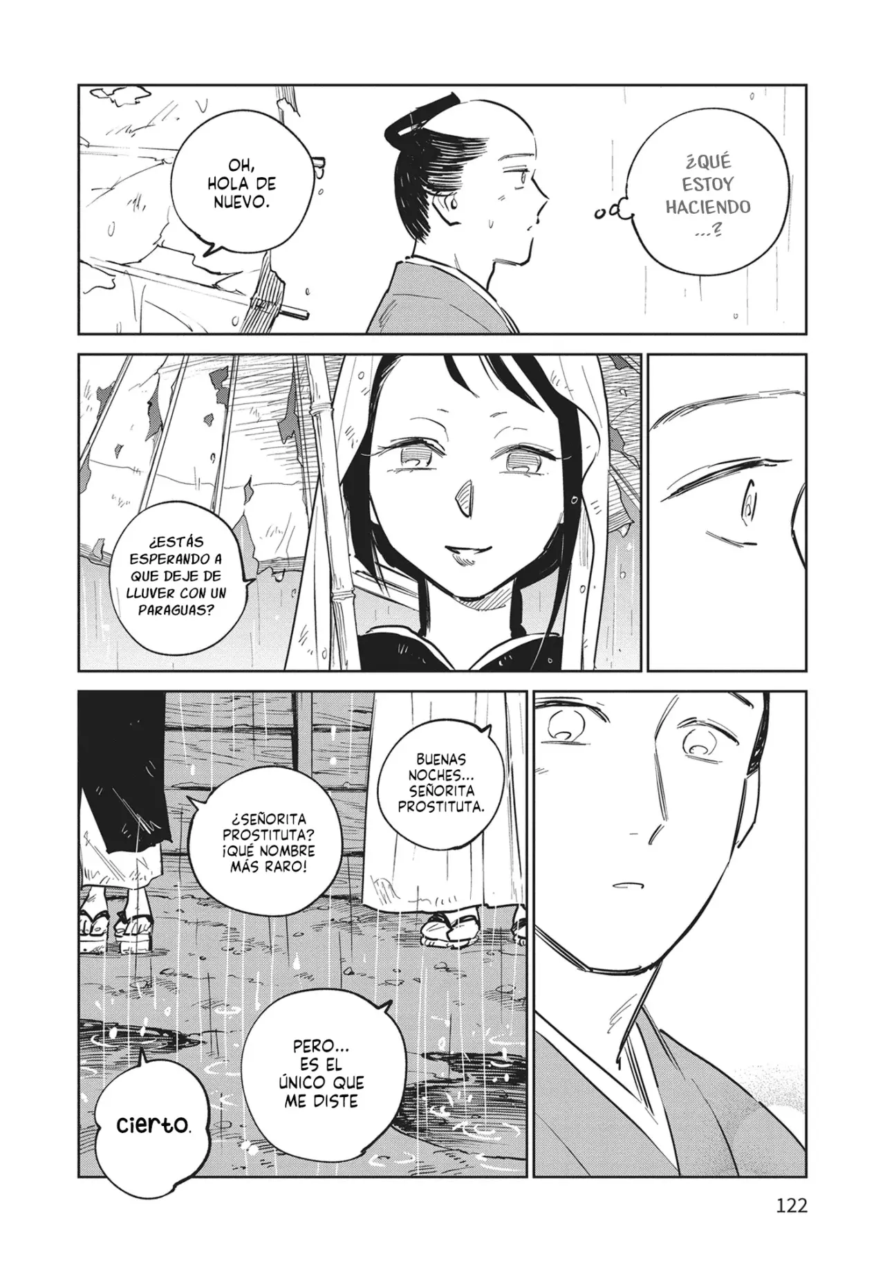 Kijin Gentoushou Capitulo 28: Una historia secundaria: Una prostituta bajo la lluvia (1) página 17