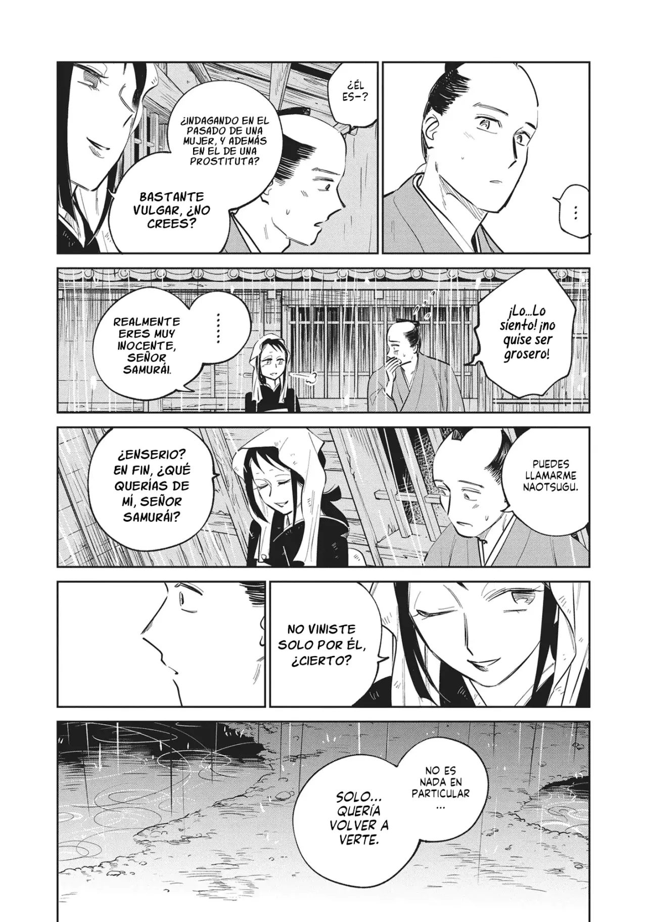 Kijin Gentoushou Capitulo 28: Una historia secundaria: Una prostituta bajo la lluvia (1) página 19