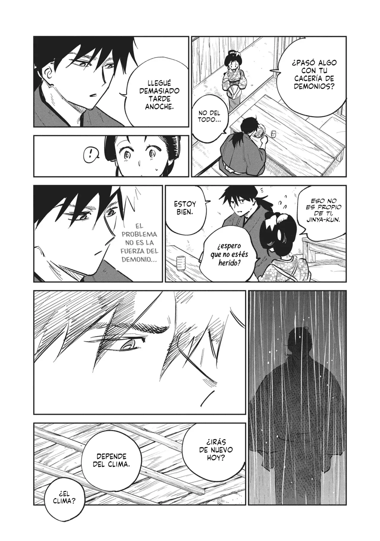 Kijin Gentoushou Capitulo 28: Una historia secundaria: Una prostituta bajo la lluvia (1) página 24