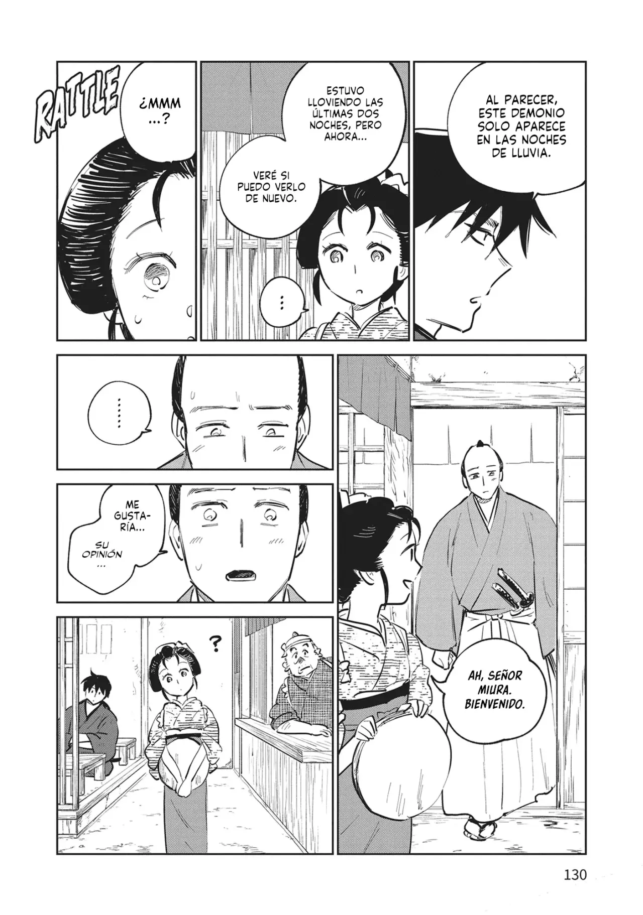 Kijin Gentoushou Capitulo 28: Una historia secundaria: Una prostituta bajo la lluvia (1) página 25