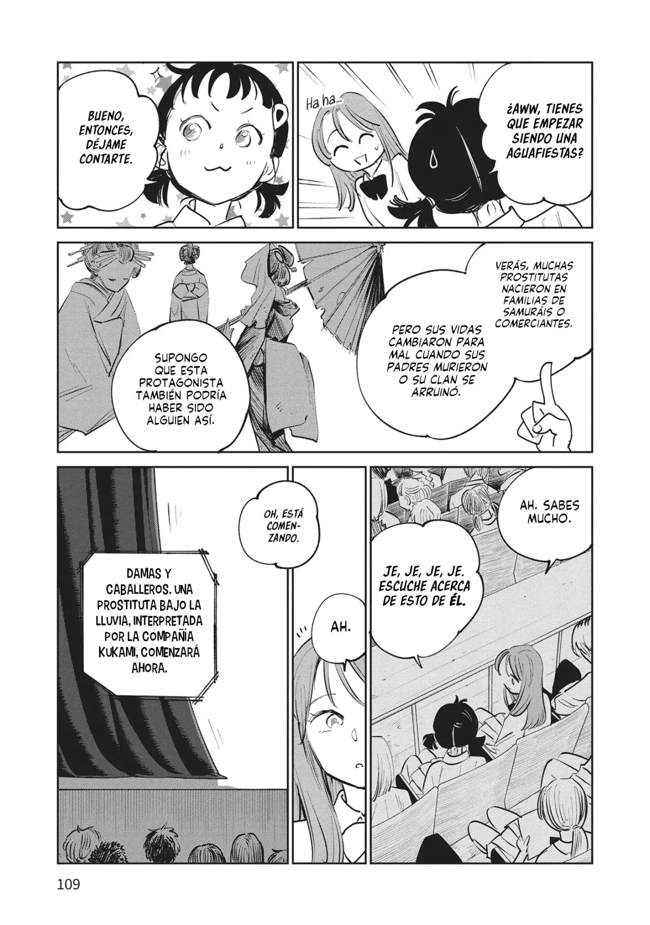 Kijin Gentoushou Capitulo 28: Una historia secundaria: Una prostituta bajo la lluvia (1) página 4