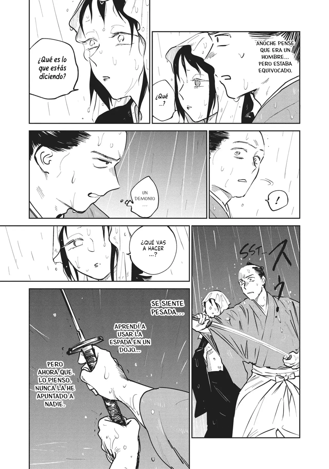 Kijin Gentoushou Capitulo 29: Una historia secundaria: Una prostituta bajo la lluvia (2) página 14