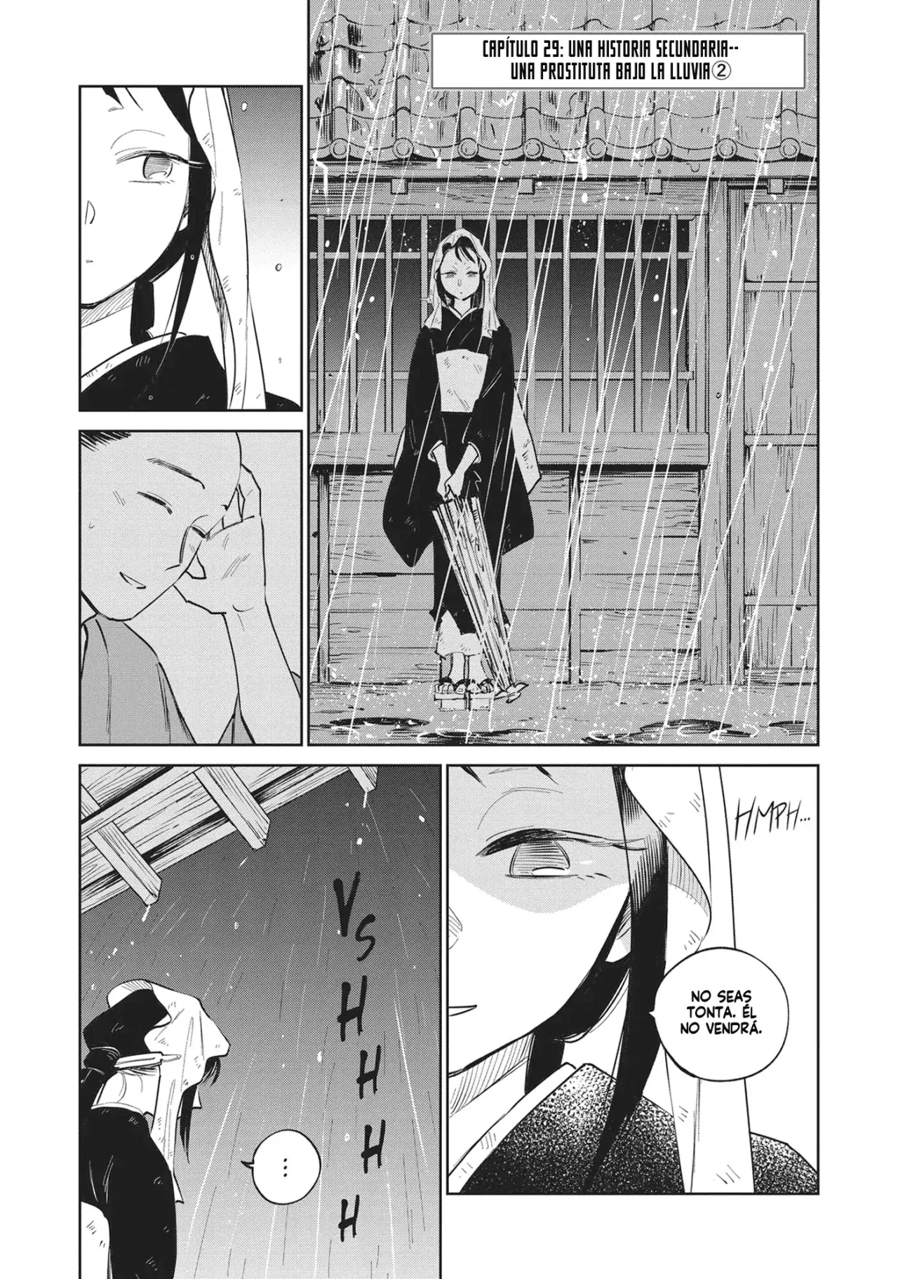 Kijin Gentoushou Capitulo 29: Una historia secundaria: Una prostituta bajo la lluvia (2) página 2