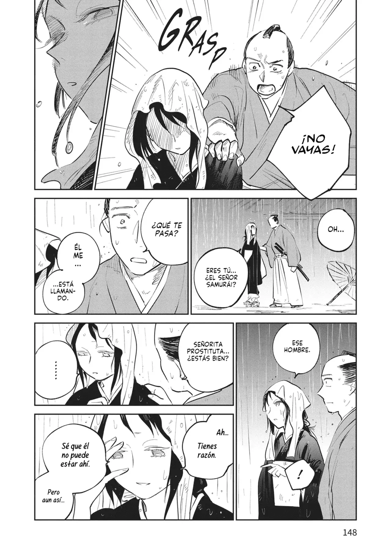 Kijin Gentoushou Capitulo 29: Una historia secundaria: Una prostituta bajo la lluvia (2) página 9