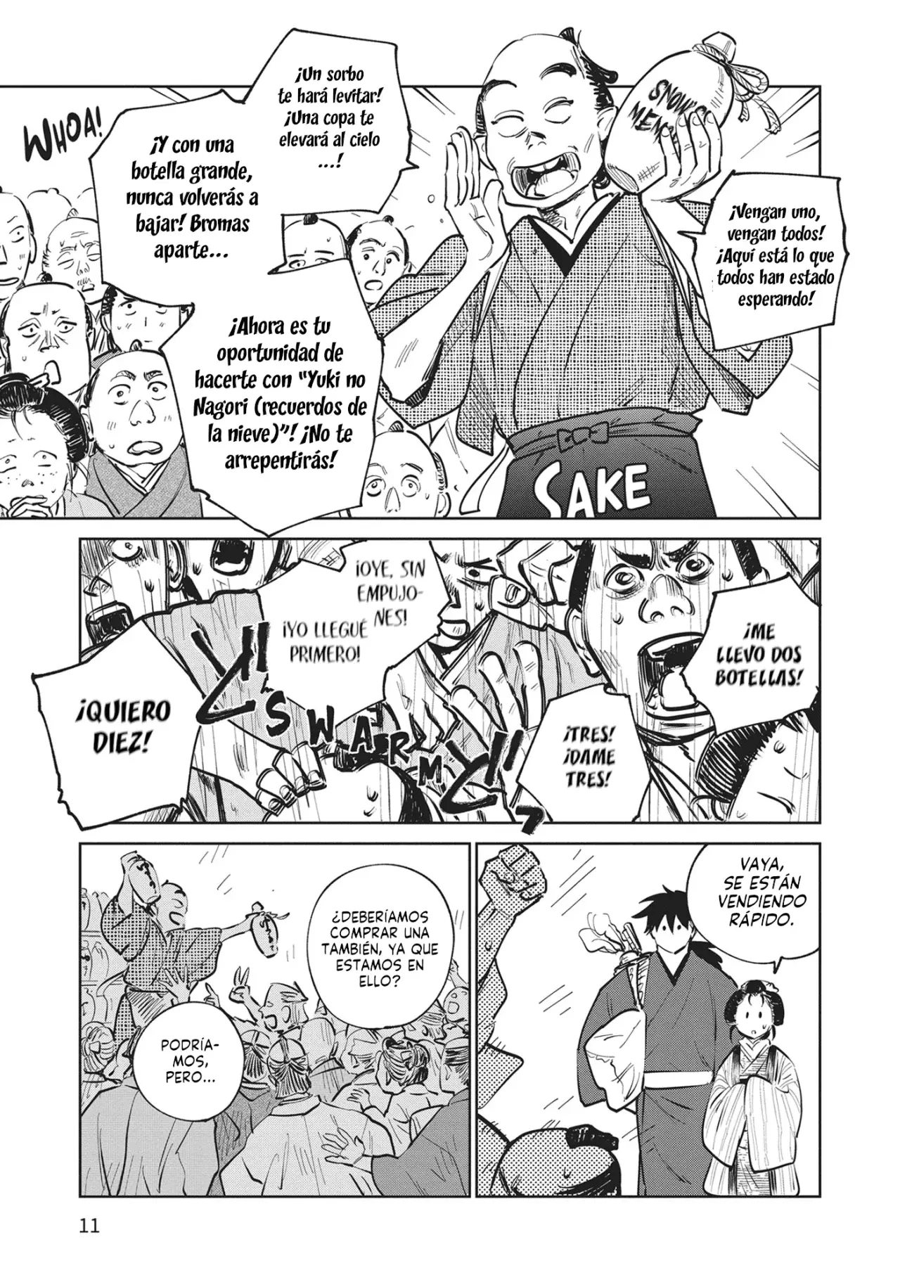 Kijin Gentoushou Capitulo 30: Sueños embriagados en la nieve tardía (1) página 12