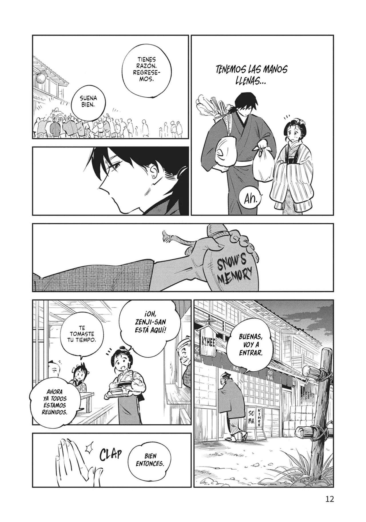 Kijin Gentoushou Capitulo 30: Sueños embriagados en la nieve tardía (1) página 13