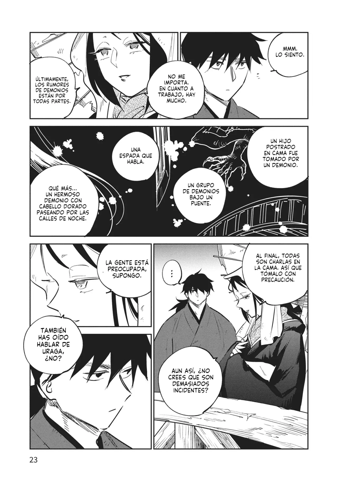 Kijin Gentoushou Capitulo 30: Sueños embriagados en la nieve tardía (1) página 24