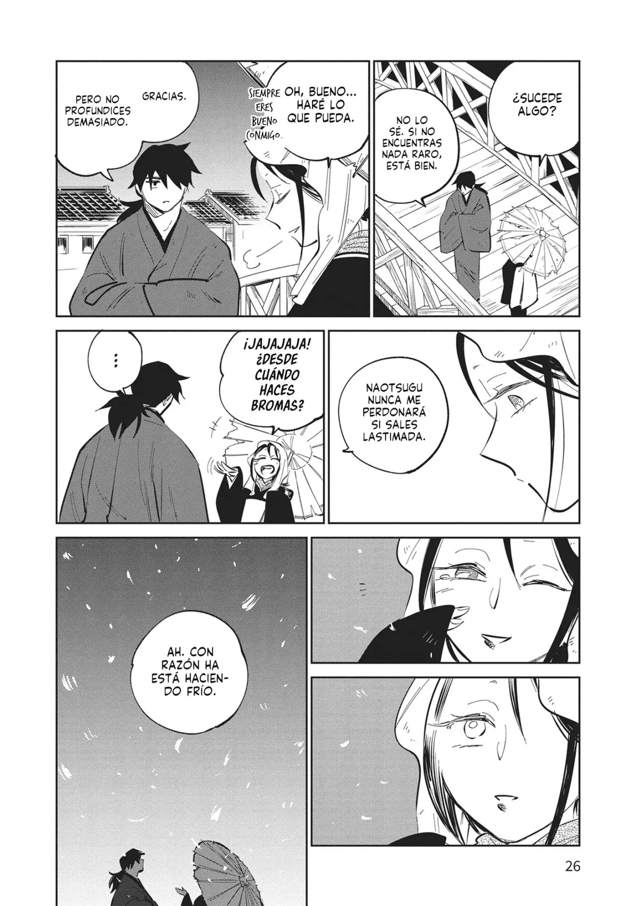 Kijin Gentoushou Capitulo 30: Sueños embriagados en la nieve tardía (1) página 27