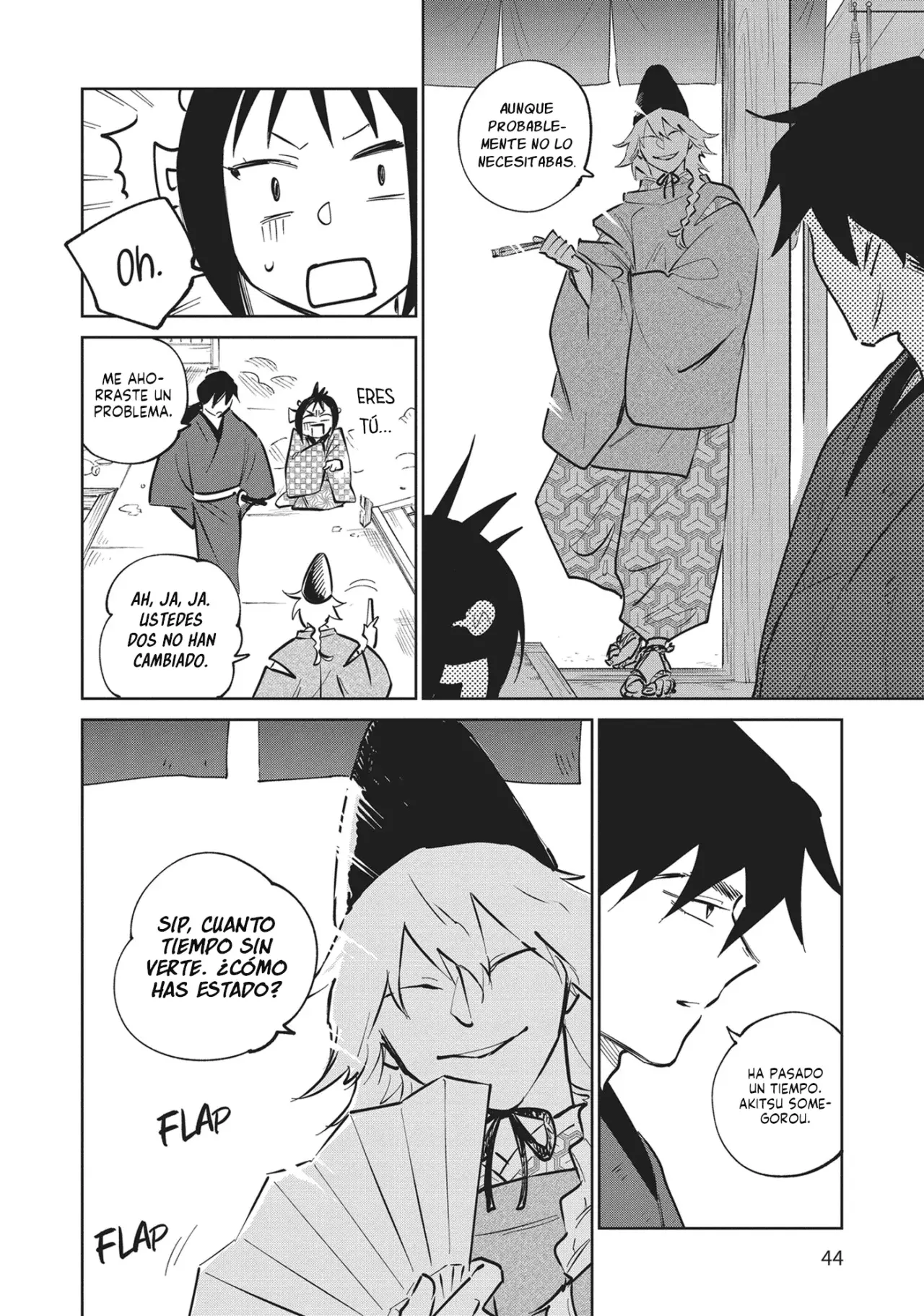 Kijin Gentoushou Capitulo 30: Sueños embriagados en la nieve tardía (1) página 45