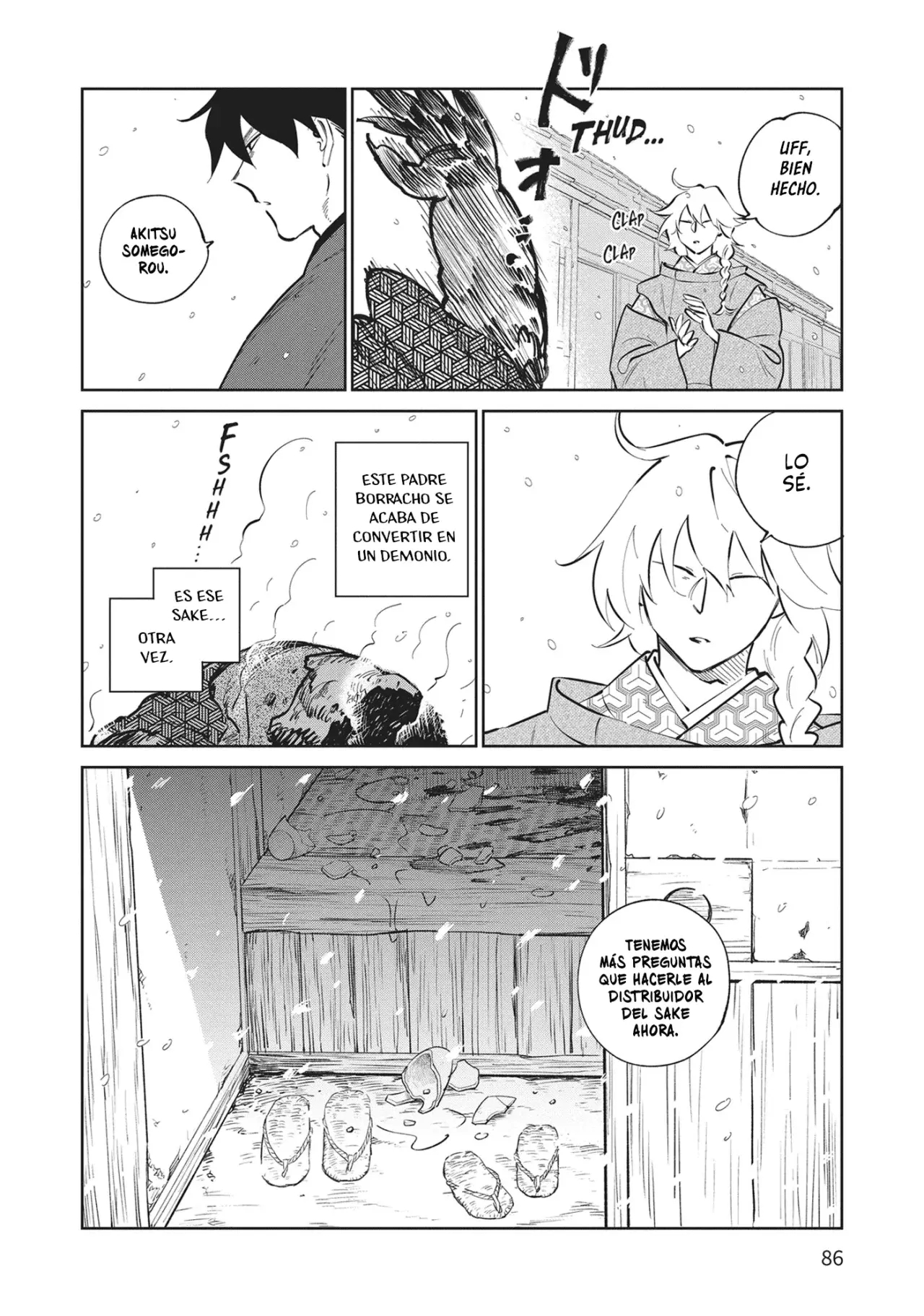 Kijin Gentoushou Capitulo 32: Sueños embriagados en la nieve tardía (3) página 15