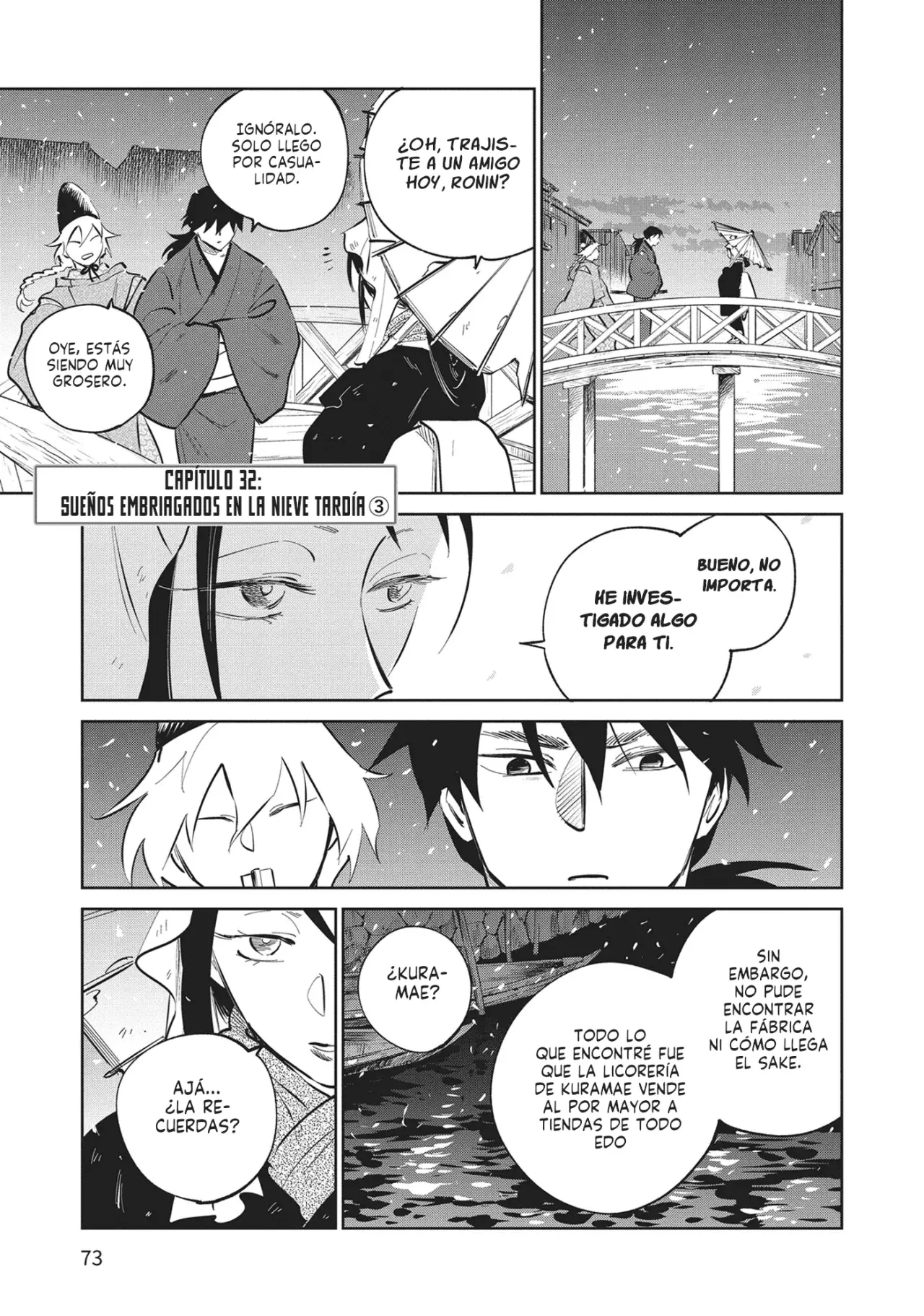 Kijin Gentoushou Capitulo 32: Sueños embriagados en la nieve tardía (3) página 2