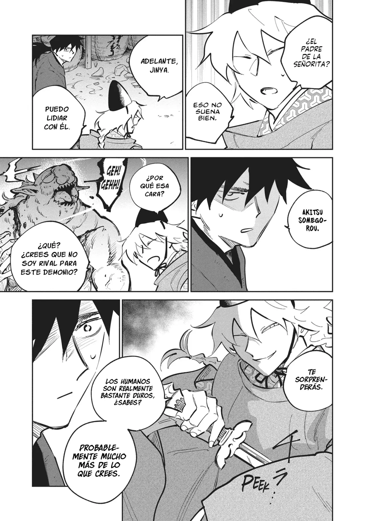 Kijin Gentoushou Capitulo 33: Sueños embriagados en la nieve tardía (4) página 16