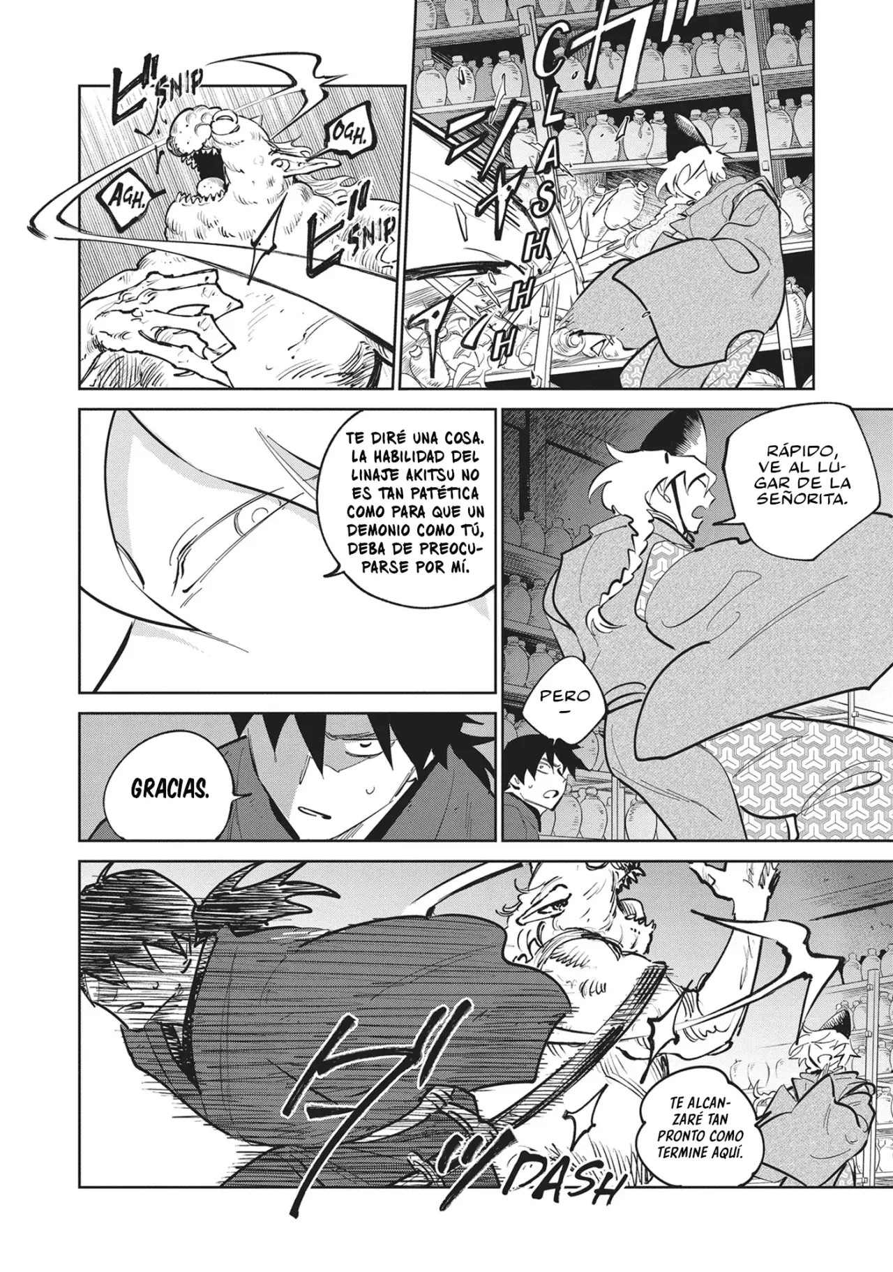 Kijin Gentoushou Capitulo 33: Sueños embriagados en la nieve tardía (4) página 17