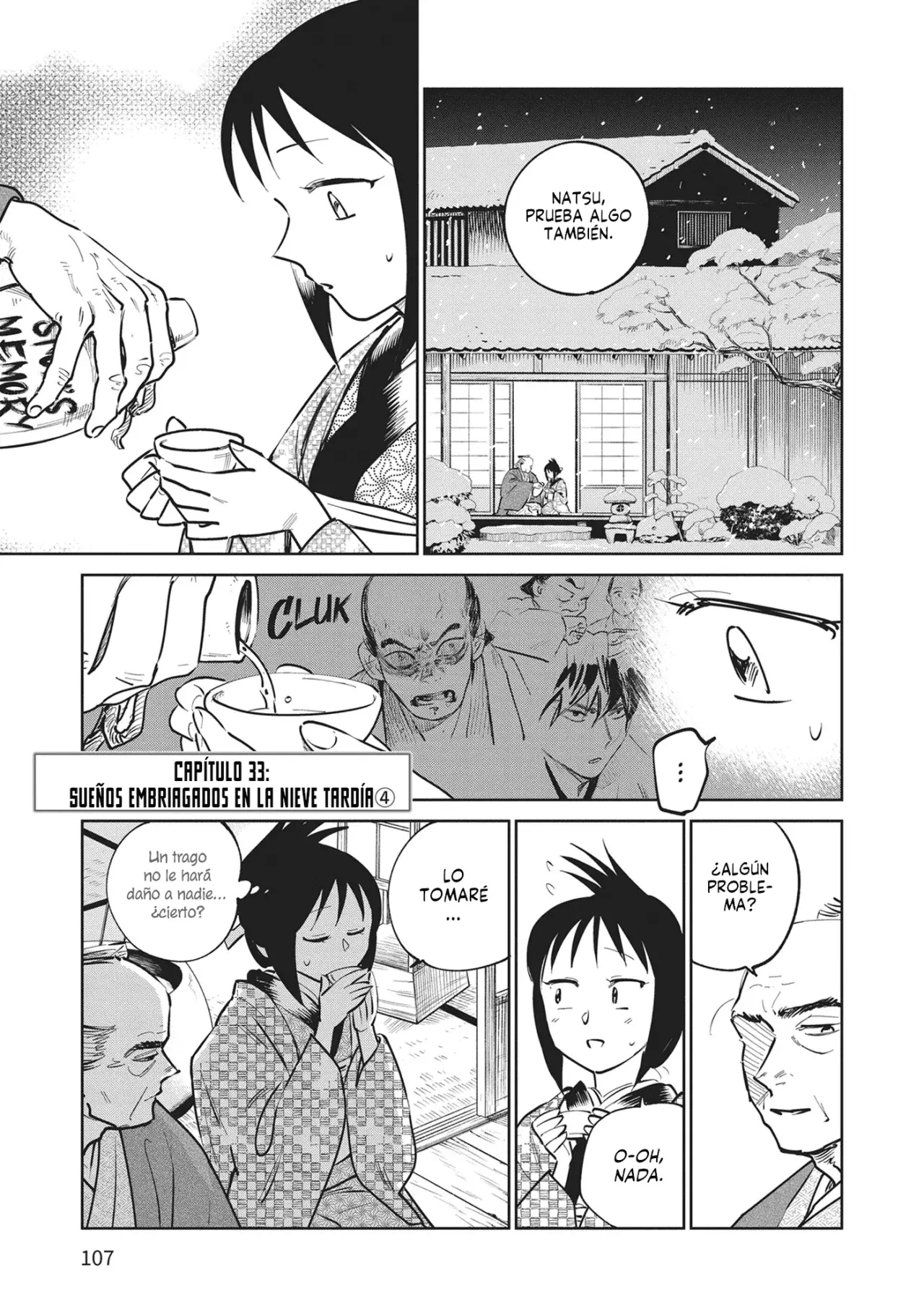 Kijin Gentoushou Capitulo 33: Sueños embriagados en la nieve tardía (4) página 2