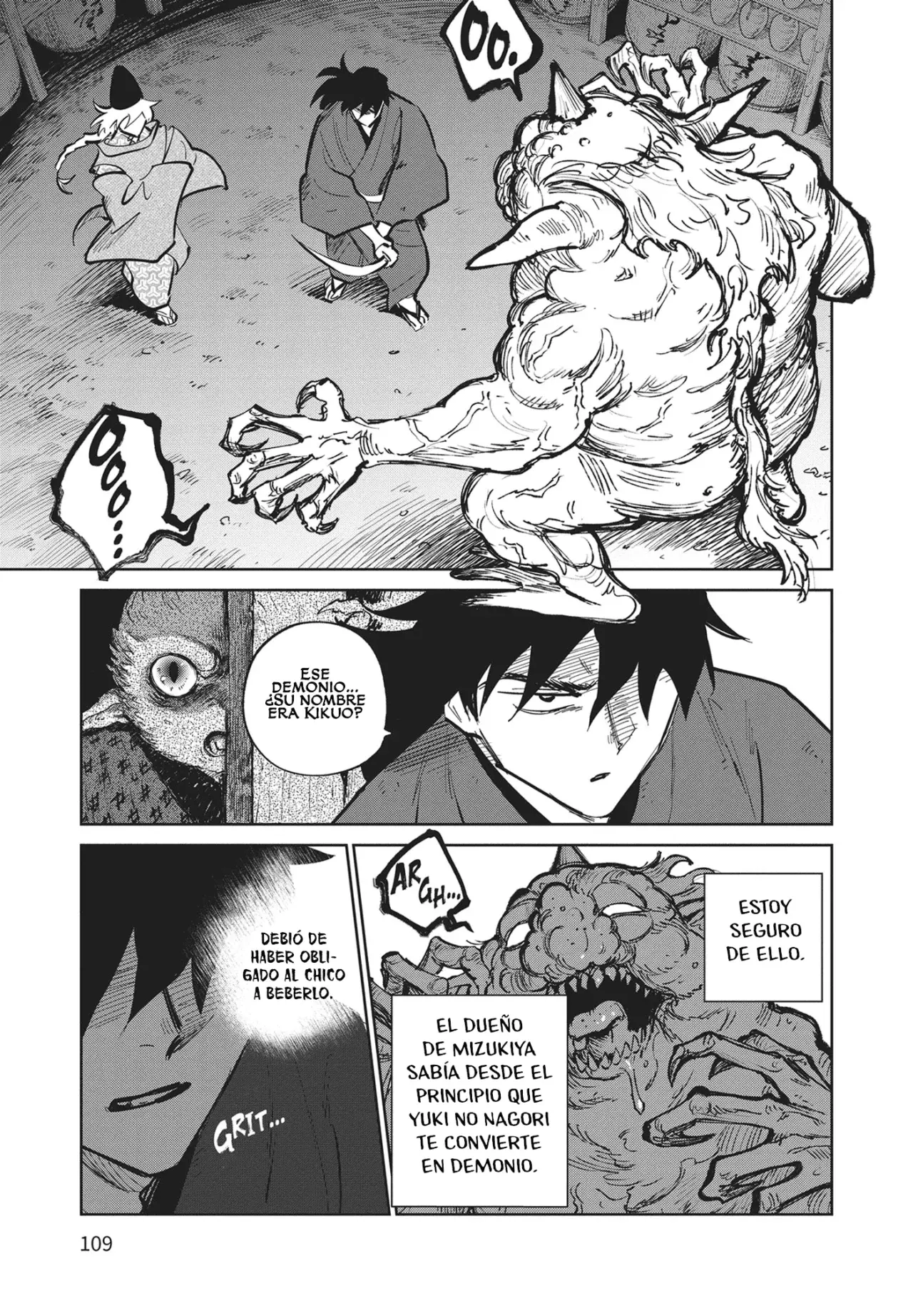 Kijin Gentoushou Capitulo 33: Sueños embriagados en la nieve tardía (4) página 4