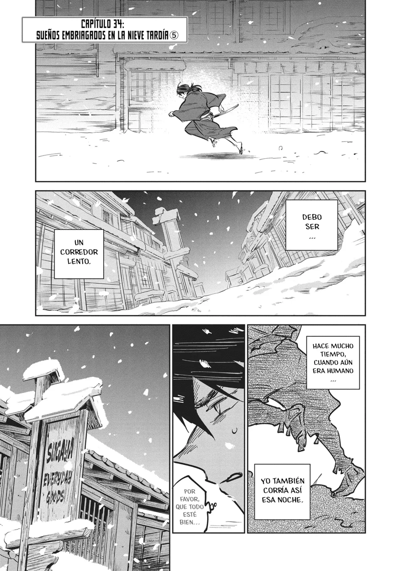 Kijin Gentoushou Capitulo 34: Sueños embriagados en la nieve tardía (5) página 2