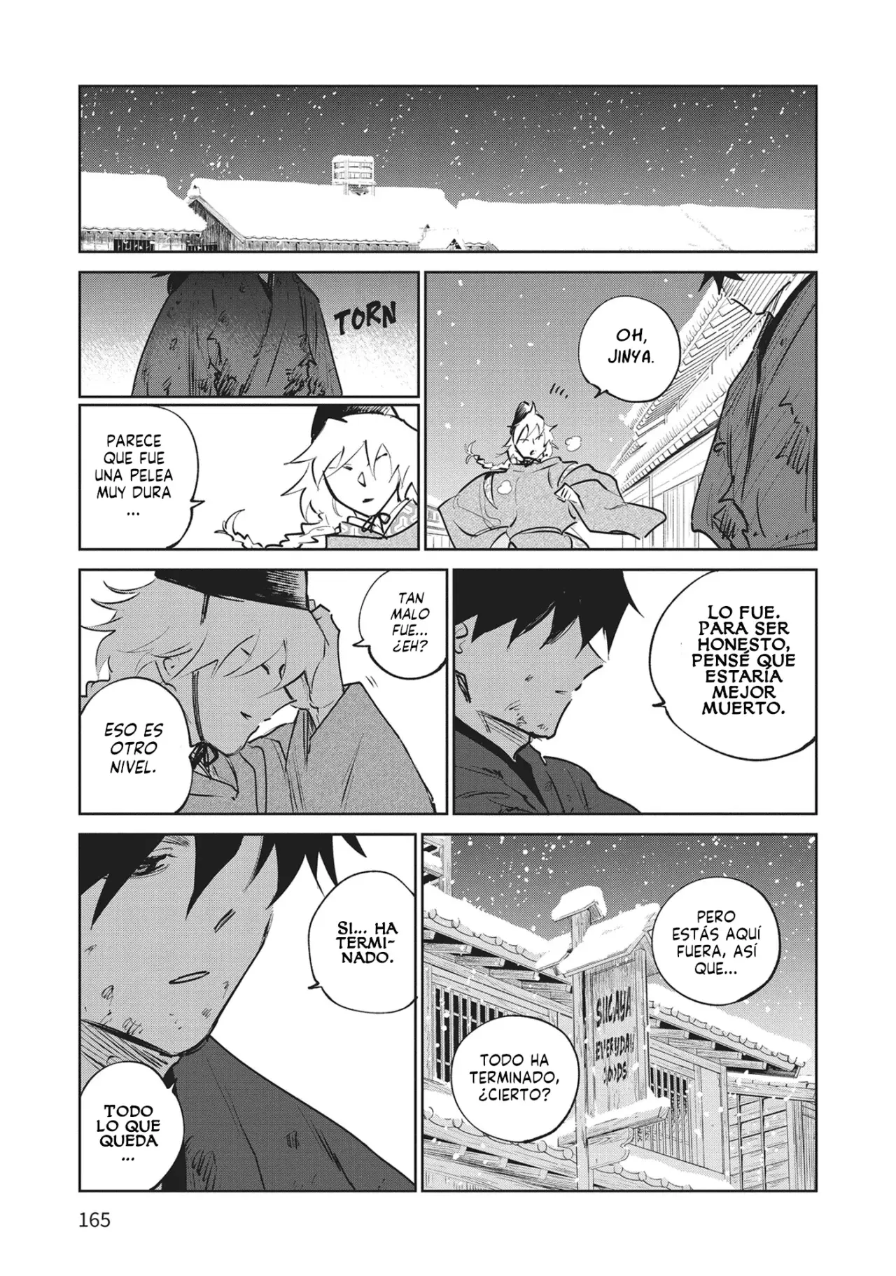 Kijin Gentoushou Capitulo 34: Sueños embriagados en la nieve tardía (5) página 32