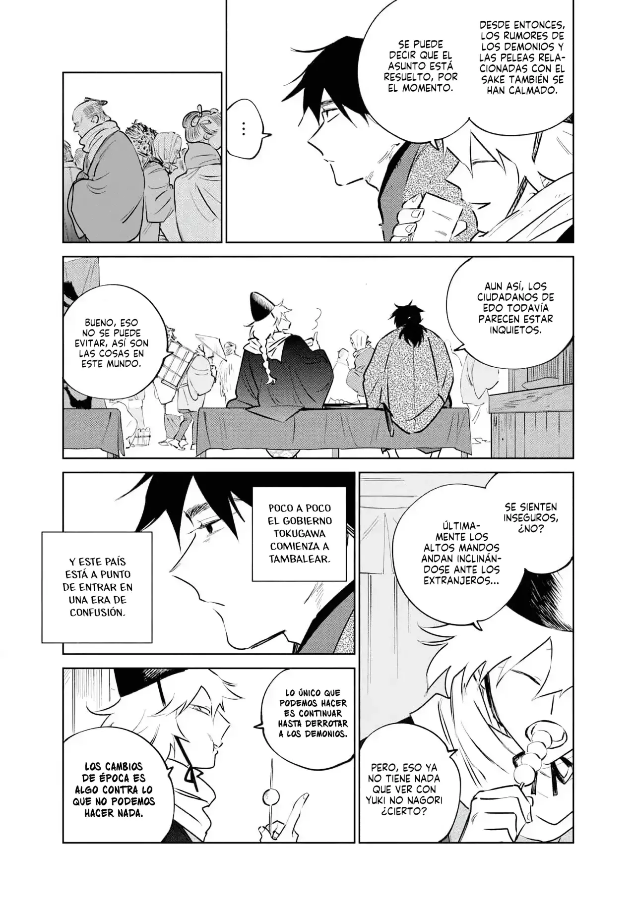 Kijin Gentoushou Capitulo 35: Sueños embriagados en la nieve tardía (6) página 19