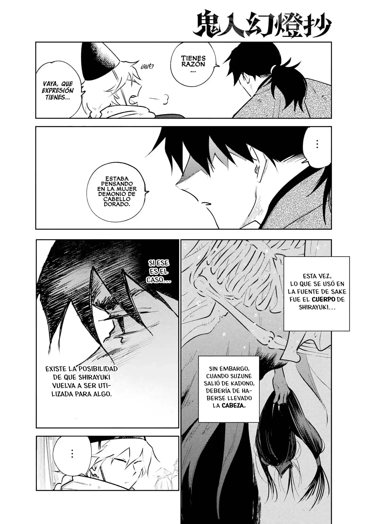 Kijin Gentoushou Capitulo 35: Sueños embriagados en la nieve tardía (6) página 20