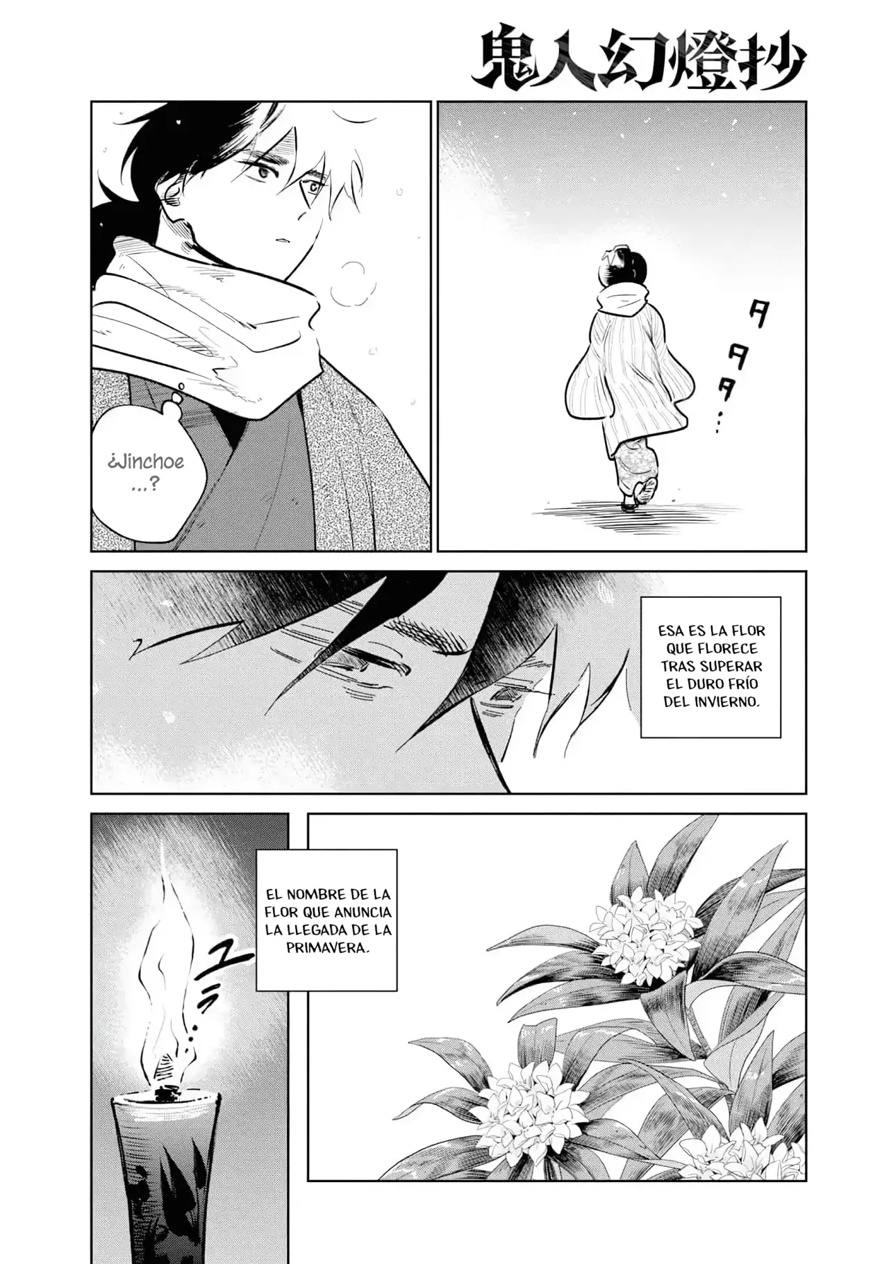 Kijin Gentoushou Capitulo 35: Sueños embriagados en la nieve tardía (6) página 30