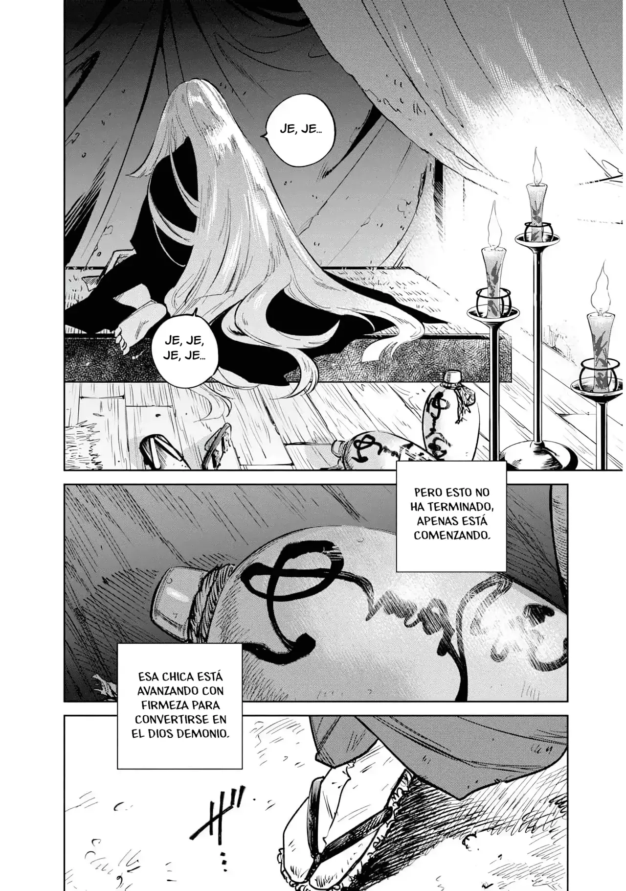 Kijin Gentoushou Capitulo 35: Sueños embriagados en la nieve tardía (6) página 32