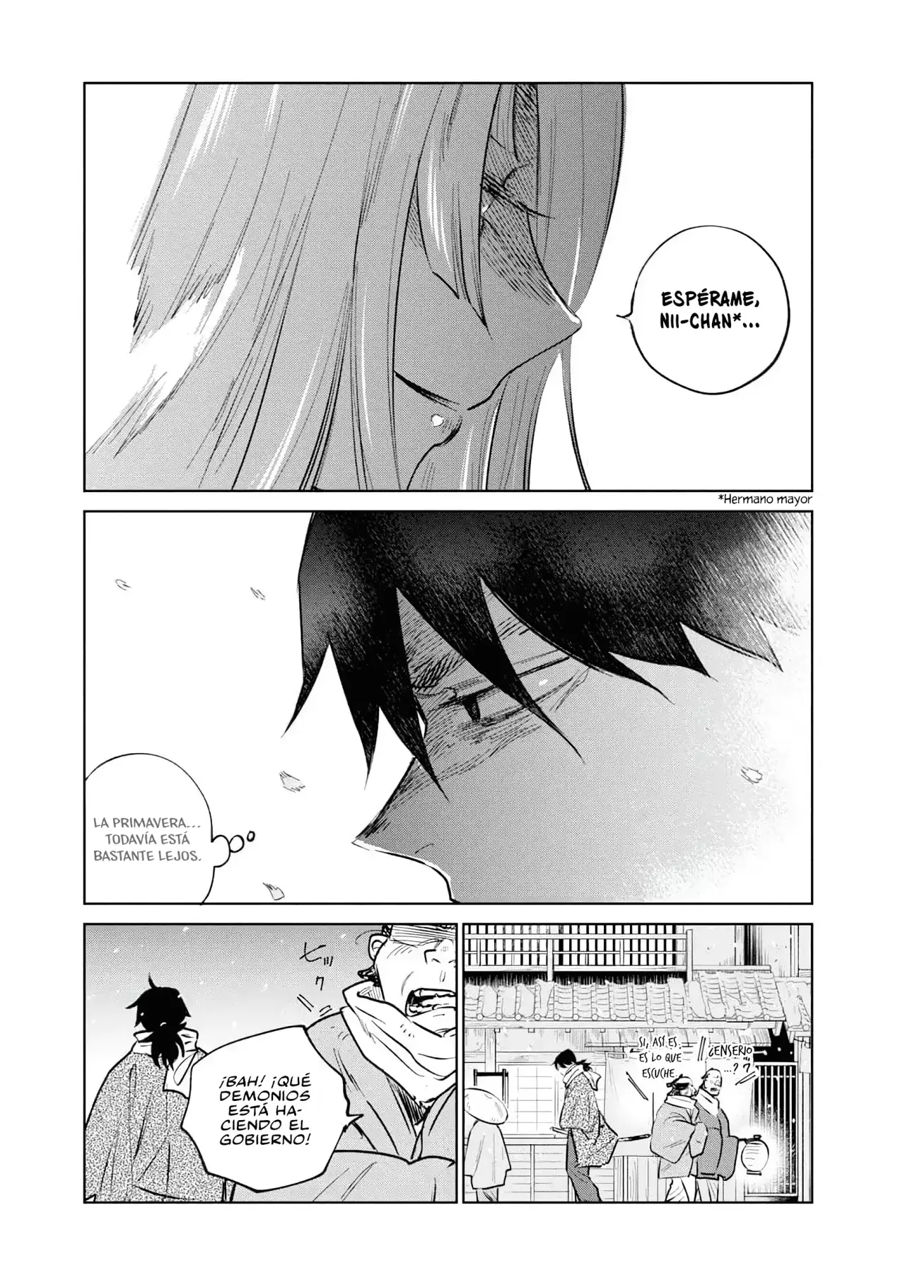 Kijin Gentoushou Capitulo 35: Sueños embriagados en la nieve tardía (6) página 33