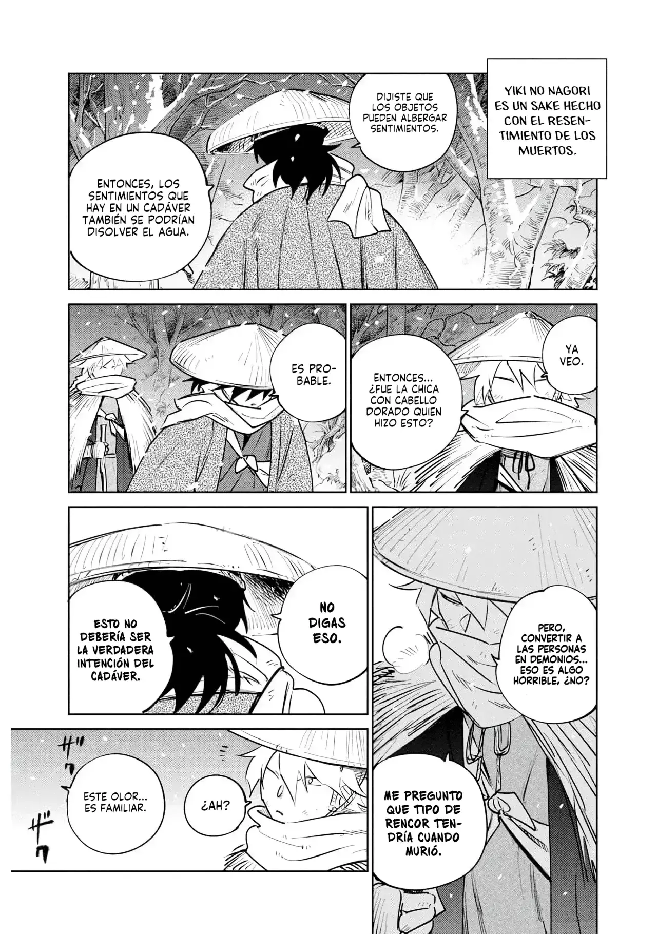 Kijin Gentoushou Capitulo 35: Sueños embriagados en la nieve tardía (6) página 6