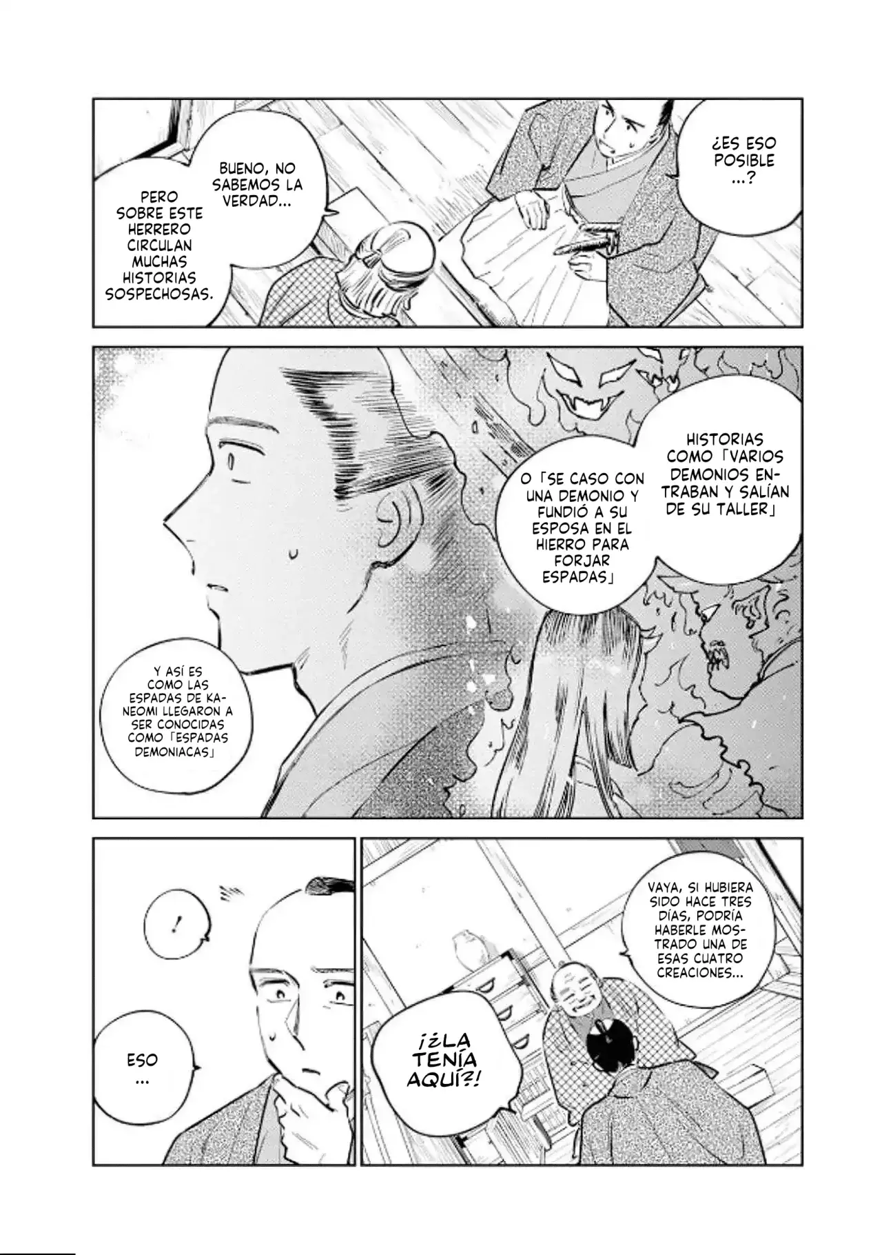 Kijin Gentoushou Capitulo 36: Relatos nocturnos de la espada demoniaca ~Corte volador~ (1) página 10