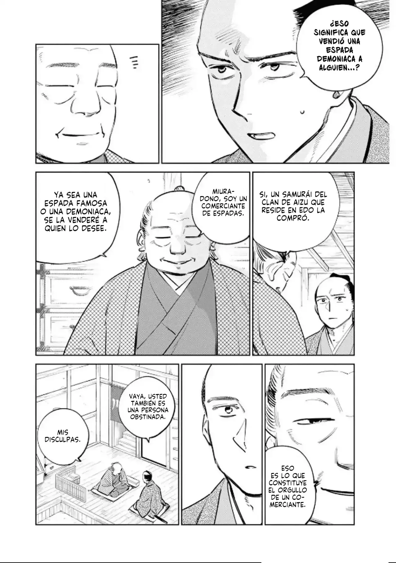 Kijin Gentoushou Capitulo 36: Relatos nocturnos de la espada demoniaca ~Corte volador~ (1) página 11