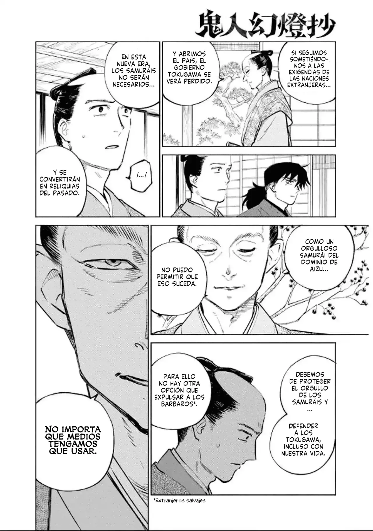 Kijin Gentoushou Capitulo 36: Relatos nocturnos de la espada demoniaca ~Corte volador~ (1) página 29