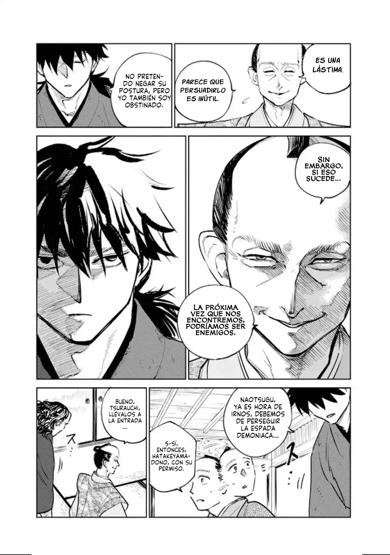 Kijin Gentoushou Capitulo 36: Relatos nocturnos de la espada demoniaca ~Corte volador~ (1) página 32