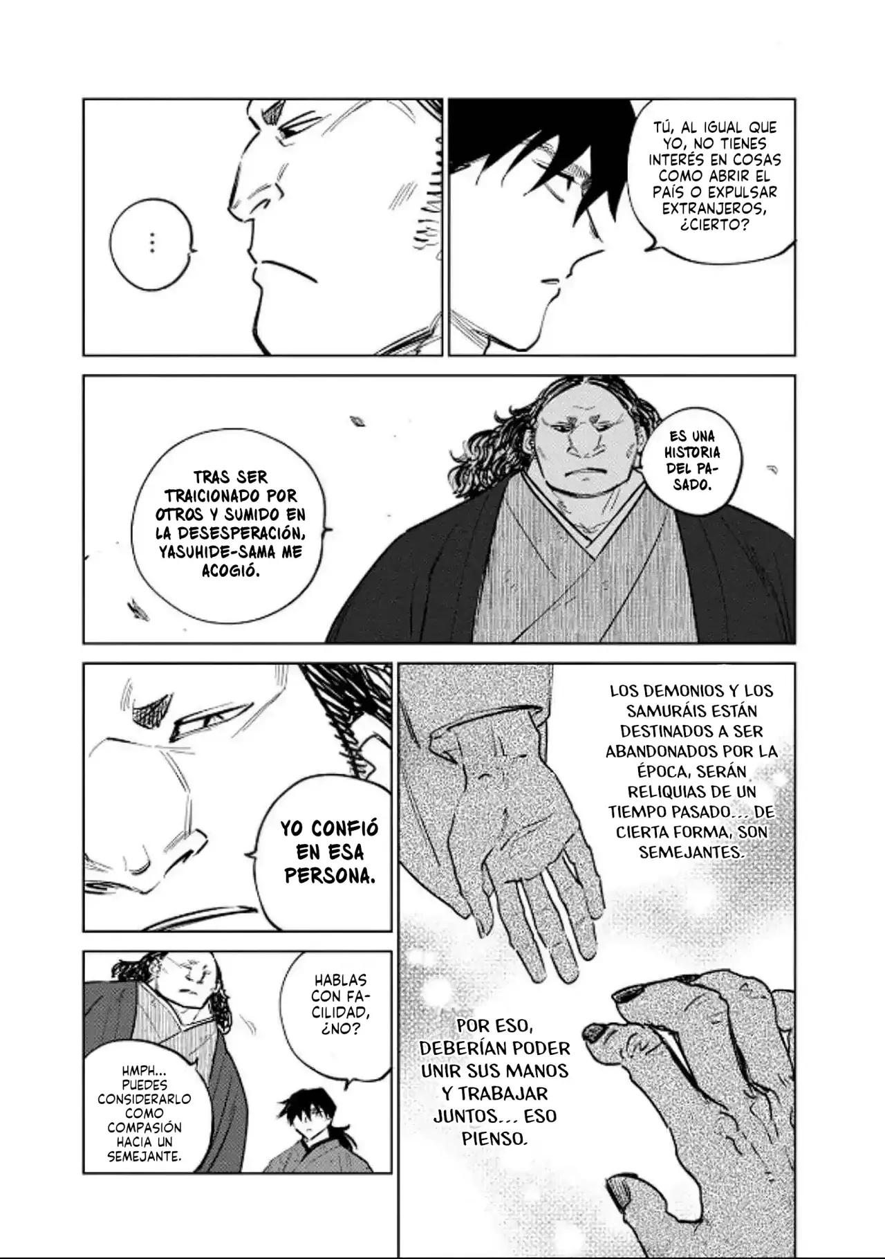 Kijin Gentoushou Capitulo 36: Relatos nocturnos de la espada demoniaca ~Corte volador~ (1) página 34