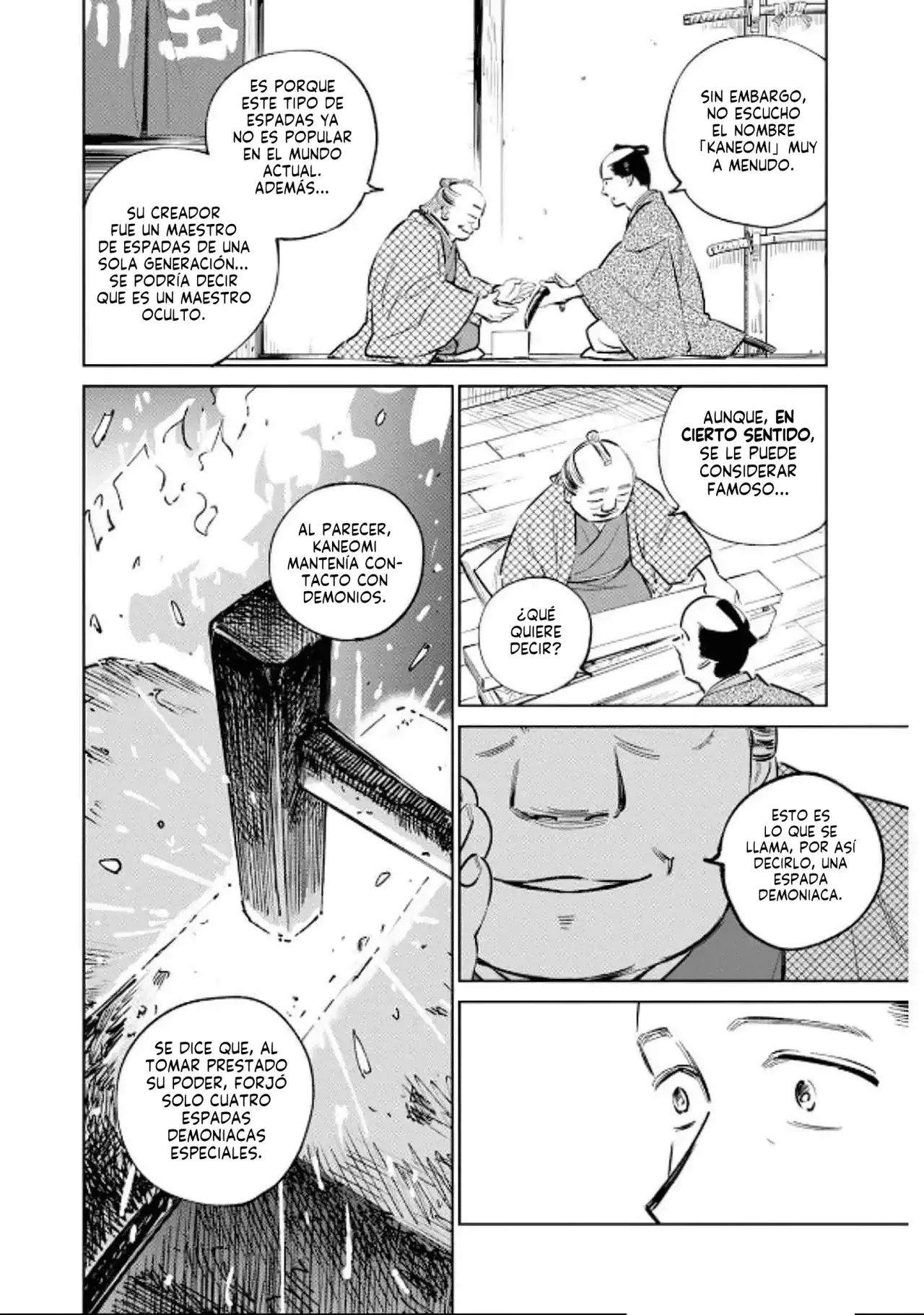 Kijin Gentoushou Capitulo 36: Relatos nocturnos de la espada demoniaca ~Corte volador~ (1) página 9