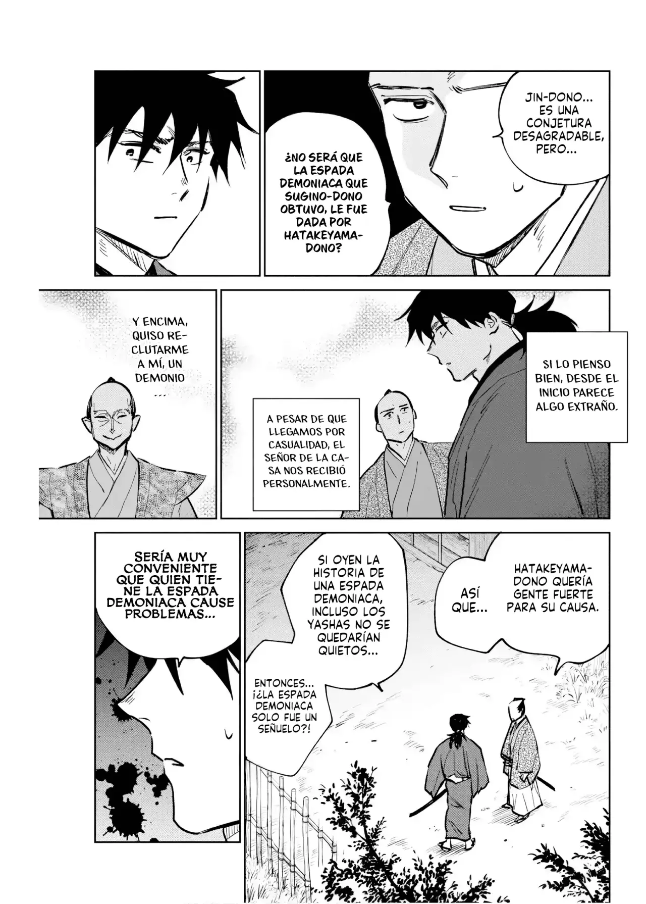 Kijin Gentoushou Capitulo 37: Relatos nocturnos de la espada demoniaca ~Corte volador~ (2) página 12
