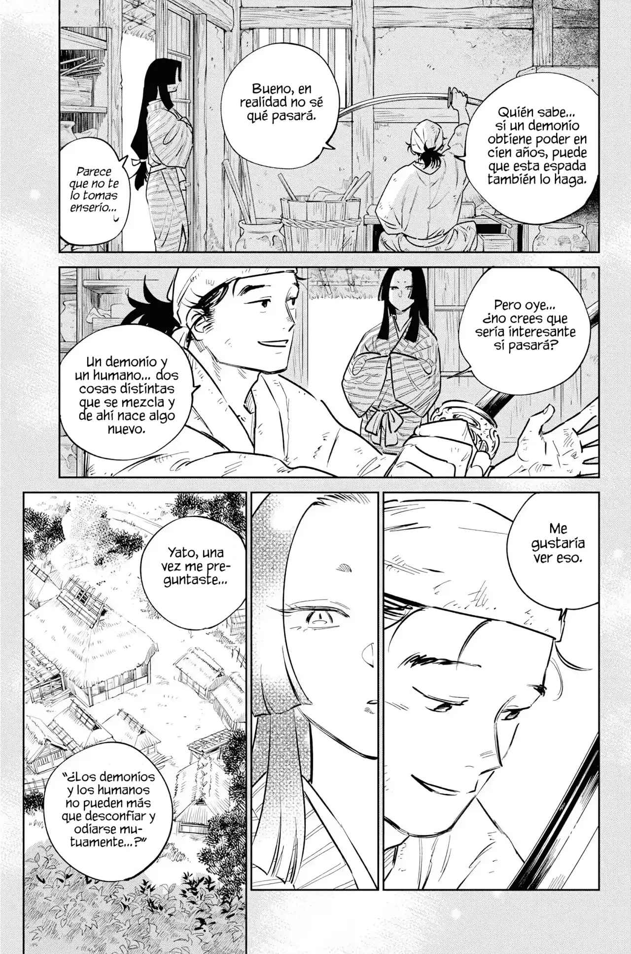 Kijin Gentoushou Capitulo 38: Relatos nocturnos de la espada demoniaca ~Corte volador~ (3) página 12