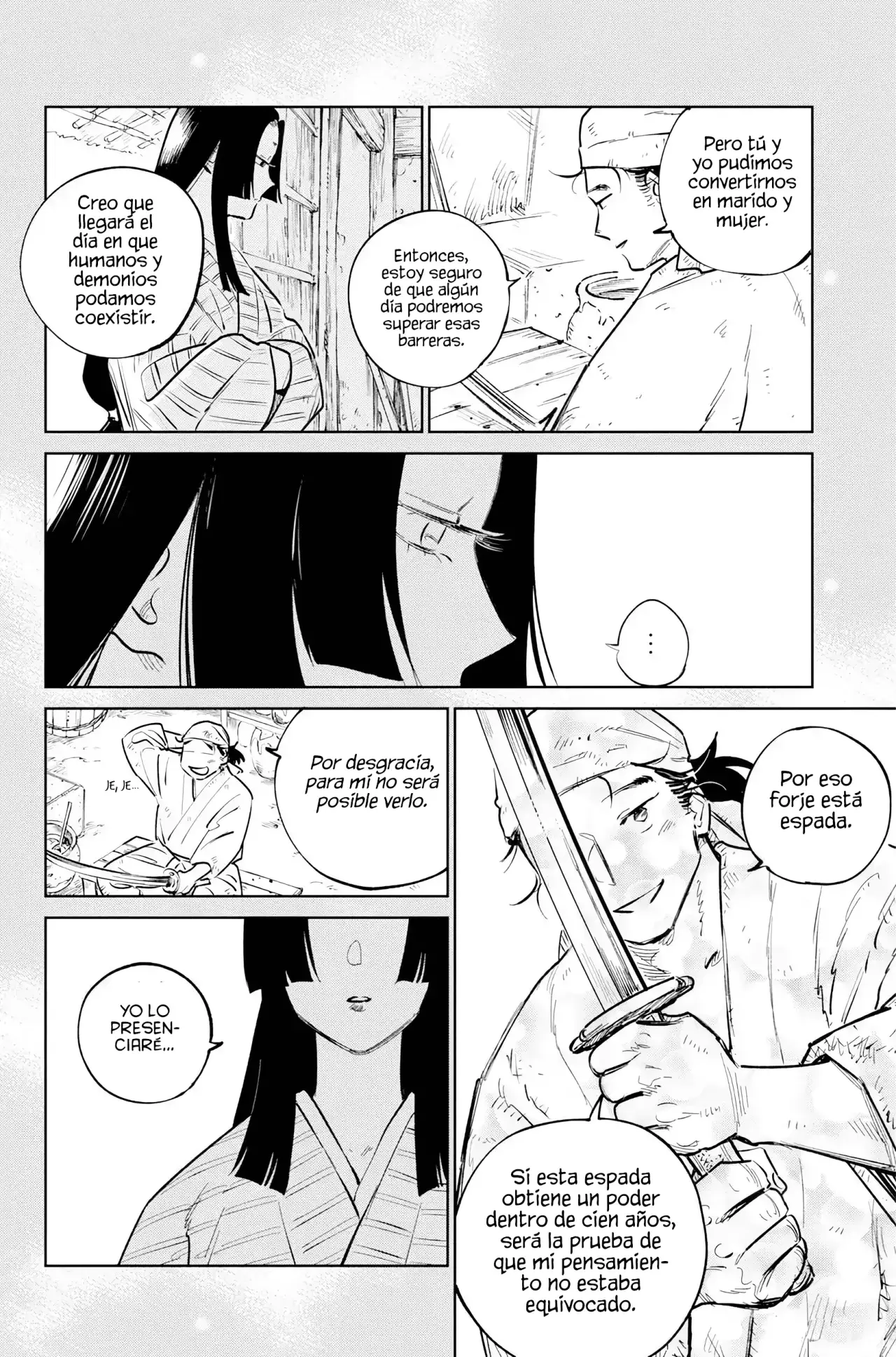 Kijin Gentoushou Capitulo 38: Relatos nocturnos de la espada demoniaca ~Corte volador~ (3) página 13