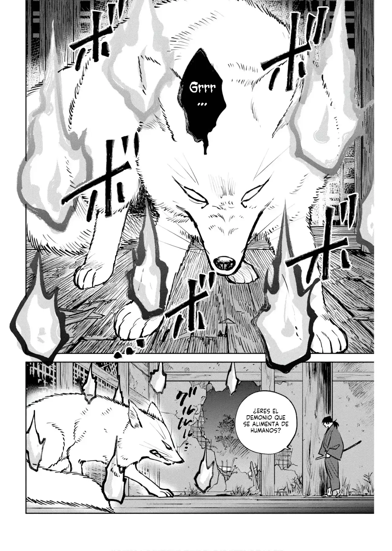 Kijin Gentoushou Capitulo 39: La lógica del obstinado (1) página 11