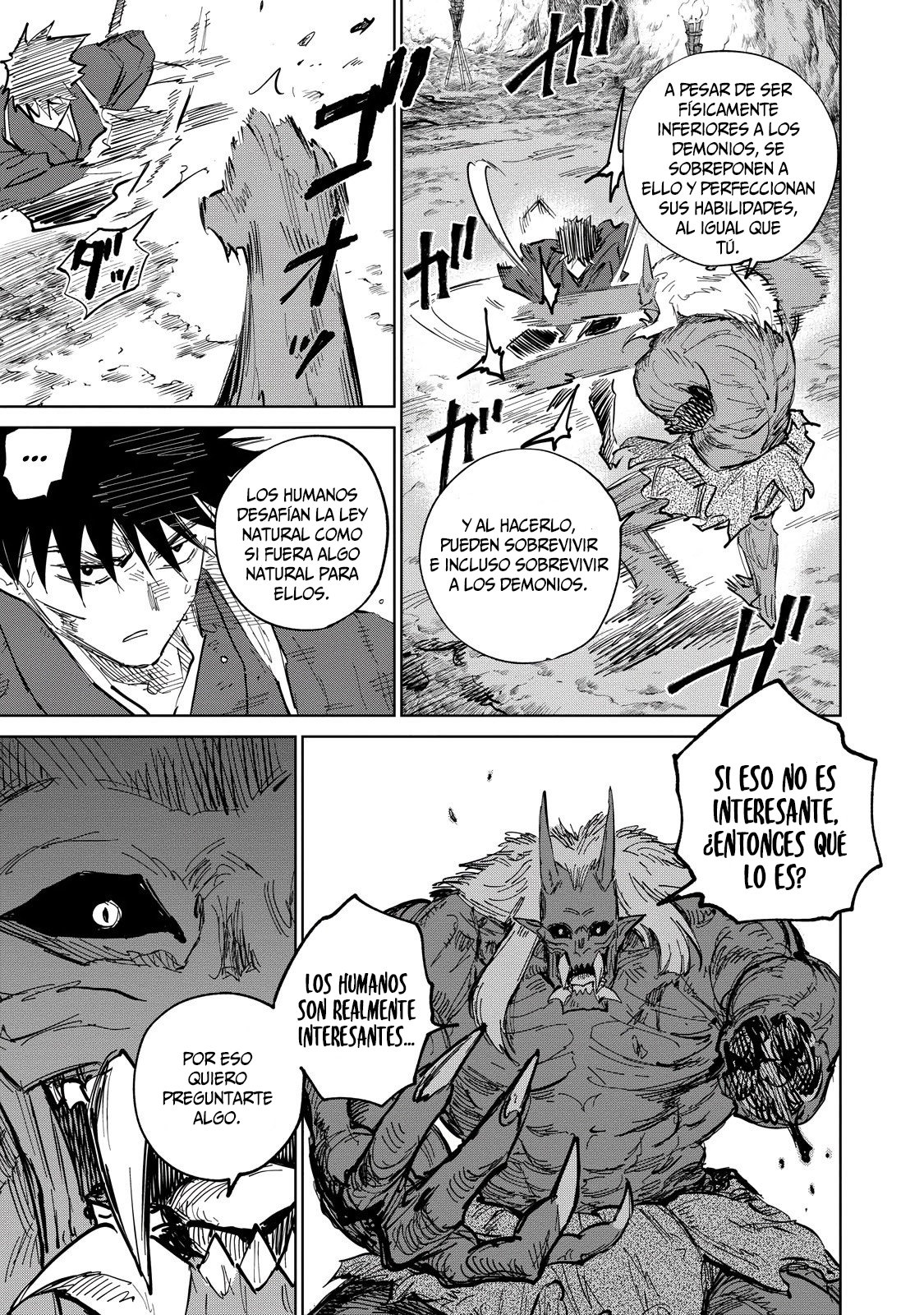 Kijin Gentoushou Capitulo 4: Demonios y humanos (4) página 32