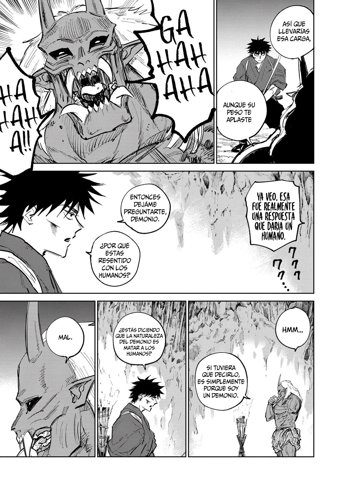 Kijin Gentoushou Capitulo 4: Demonios y humanos (4) página 34