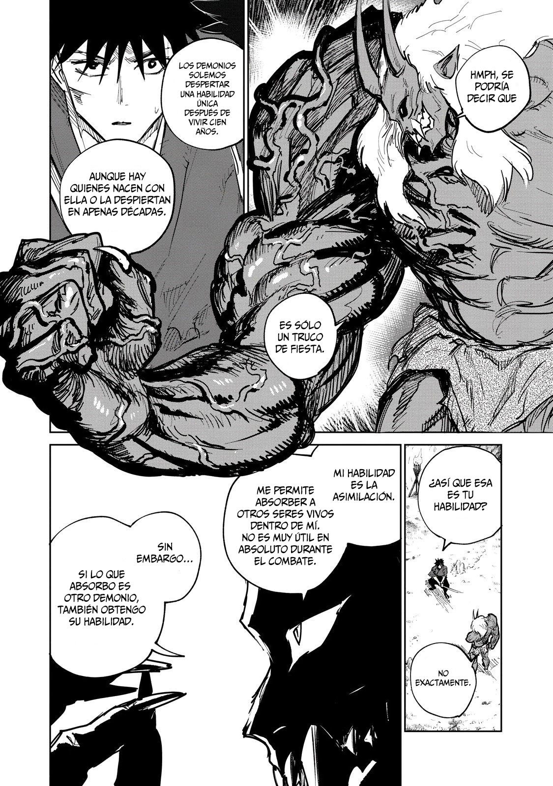 Kijin Gentoushou Capitulo 4: Demonios y humanos (4) página 37