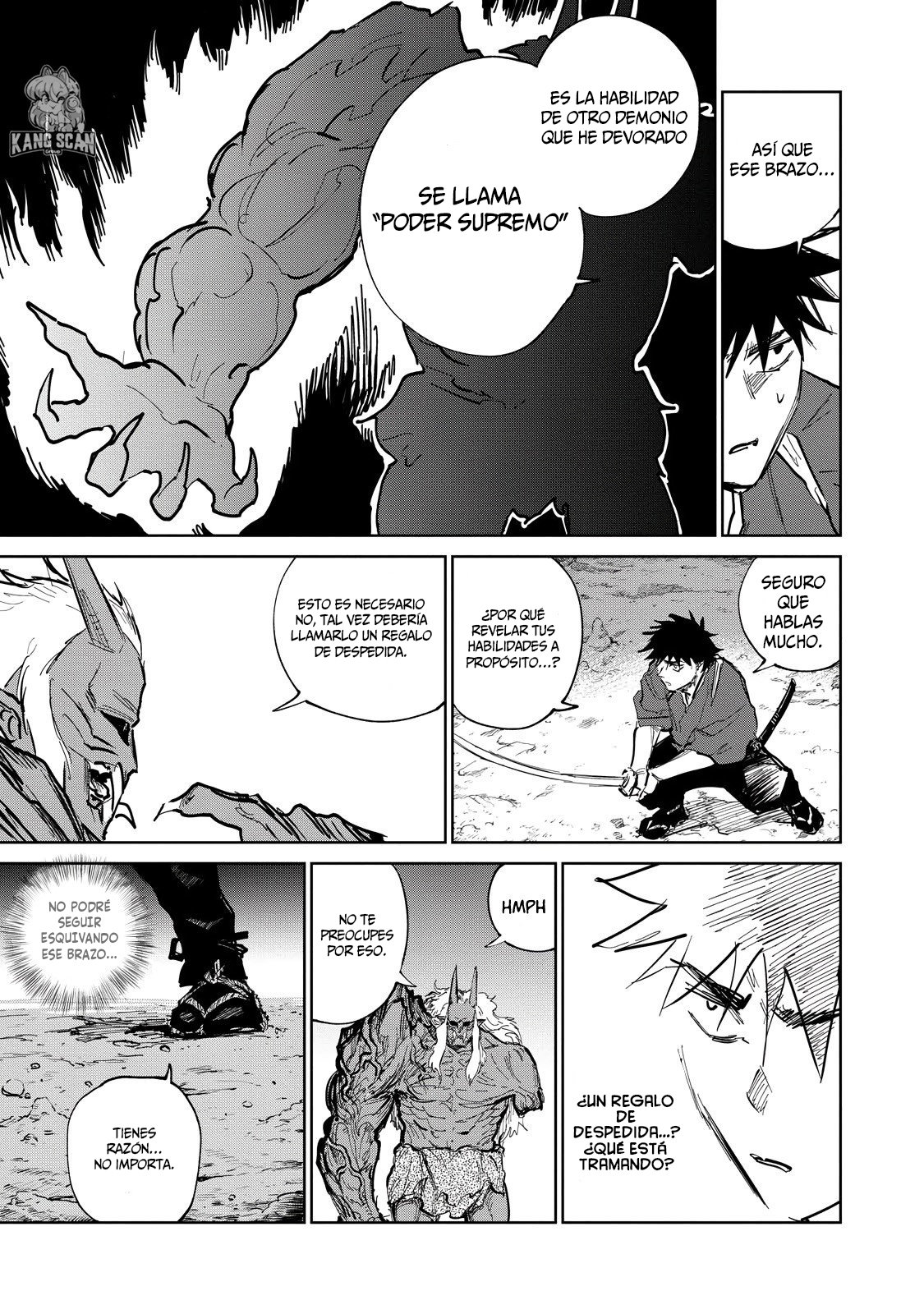 Kijin Gentoushou Capitulo 4: Demonios y humanos (4) página 38