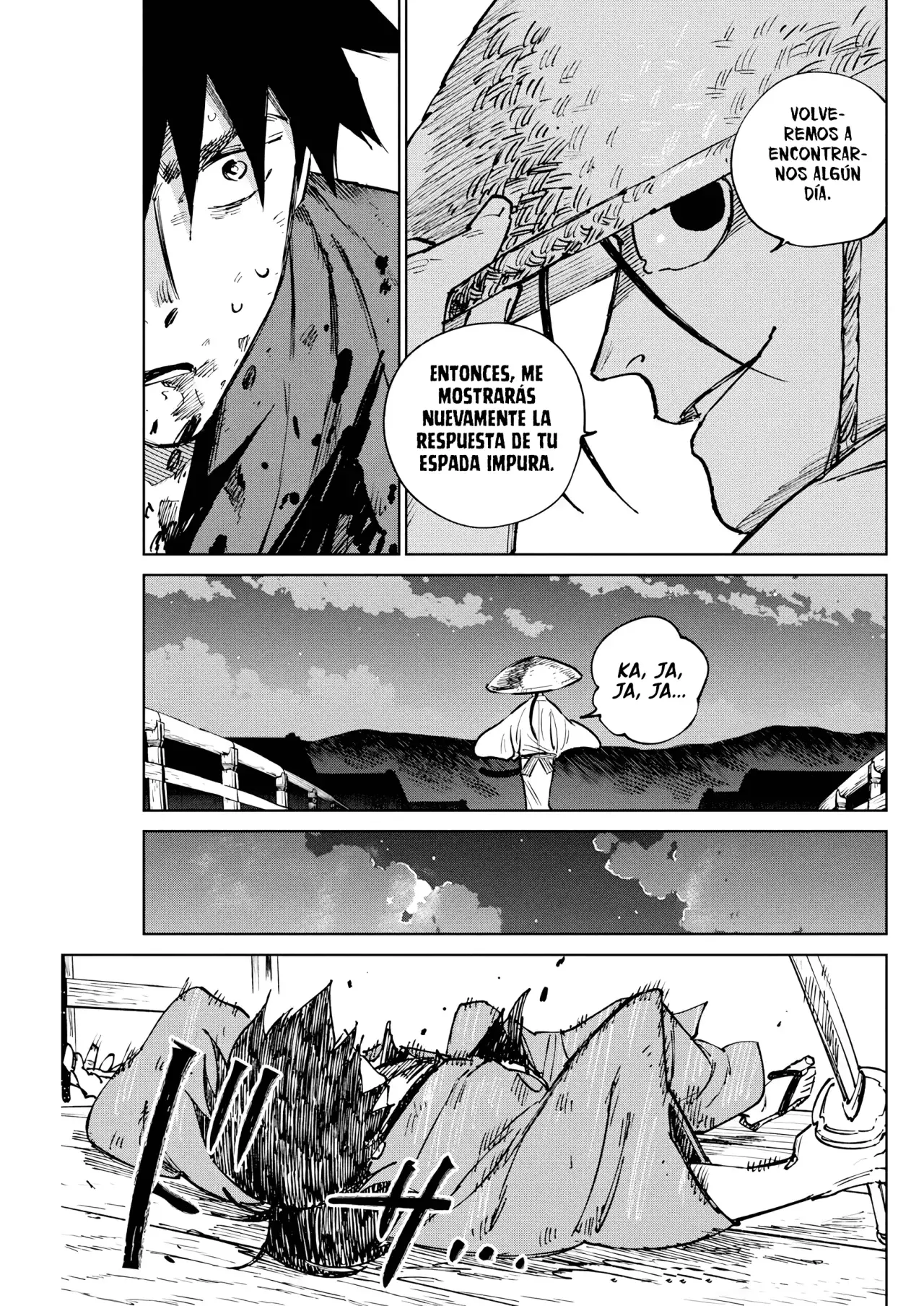 Kijin Gentoushou Capitulo 43: Llegar a la maestría de la espada (3) página 14