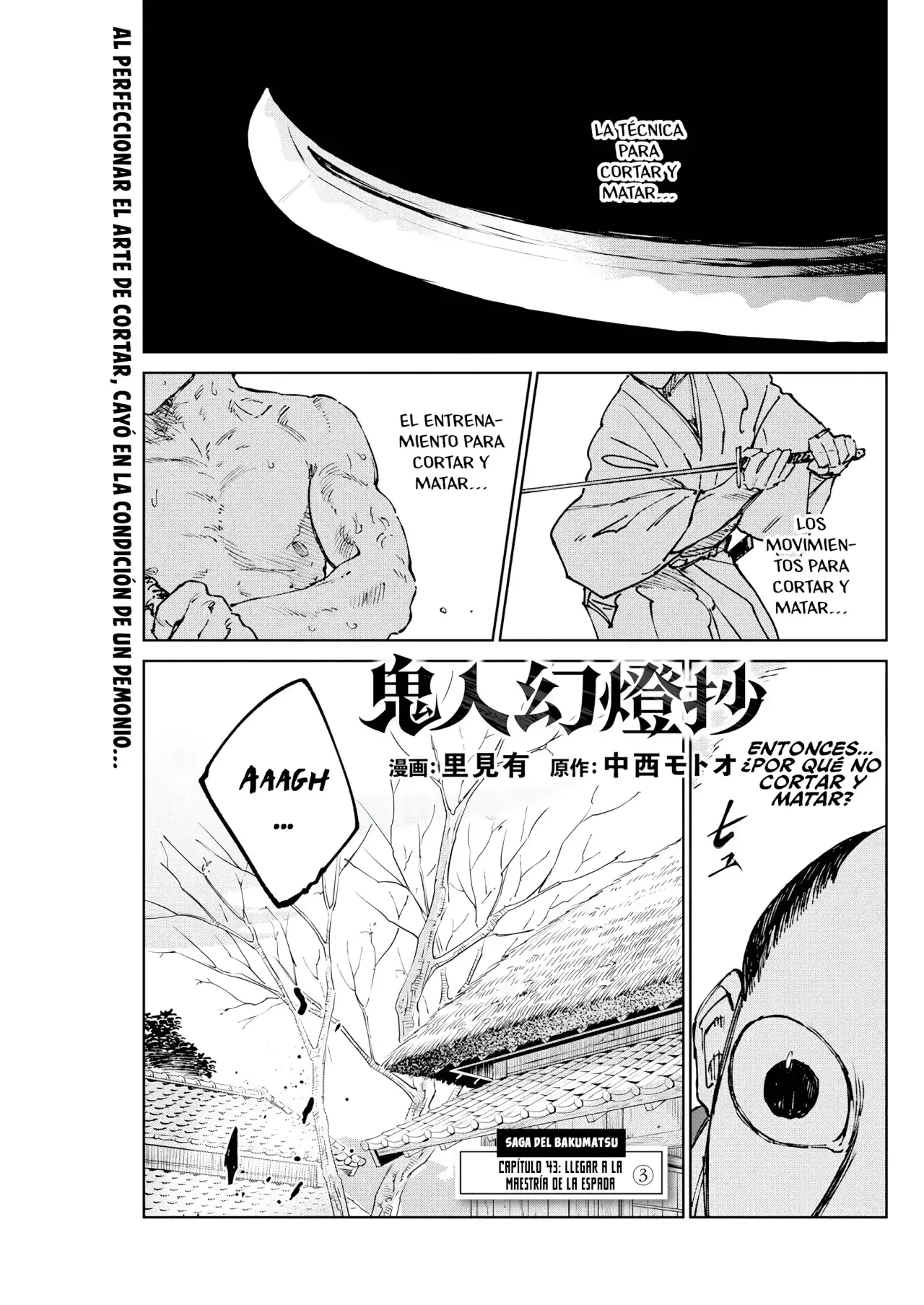 Kijin Gentoushou Capitulo 43: Llegar a la maestría de la espada (3) página 2