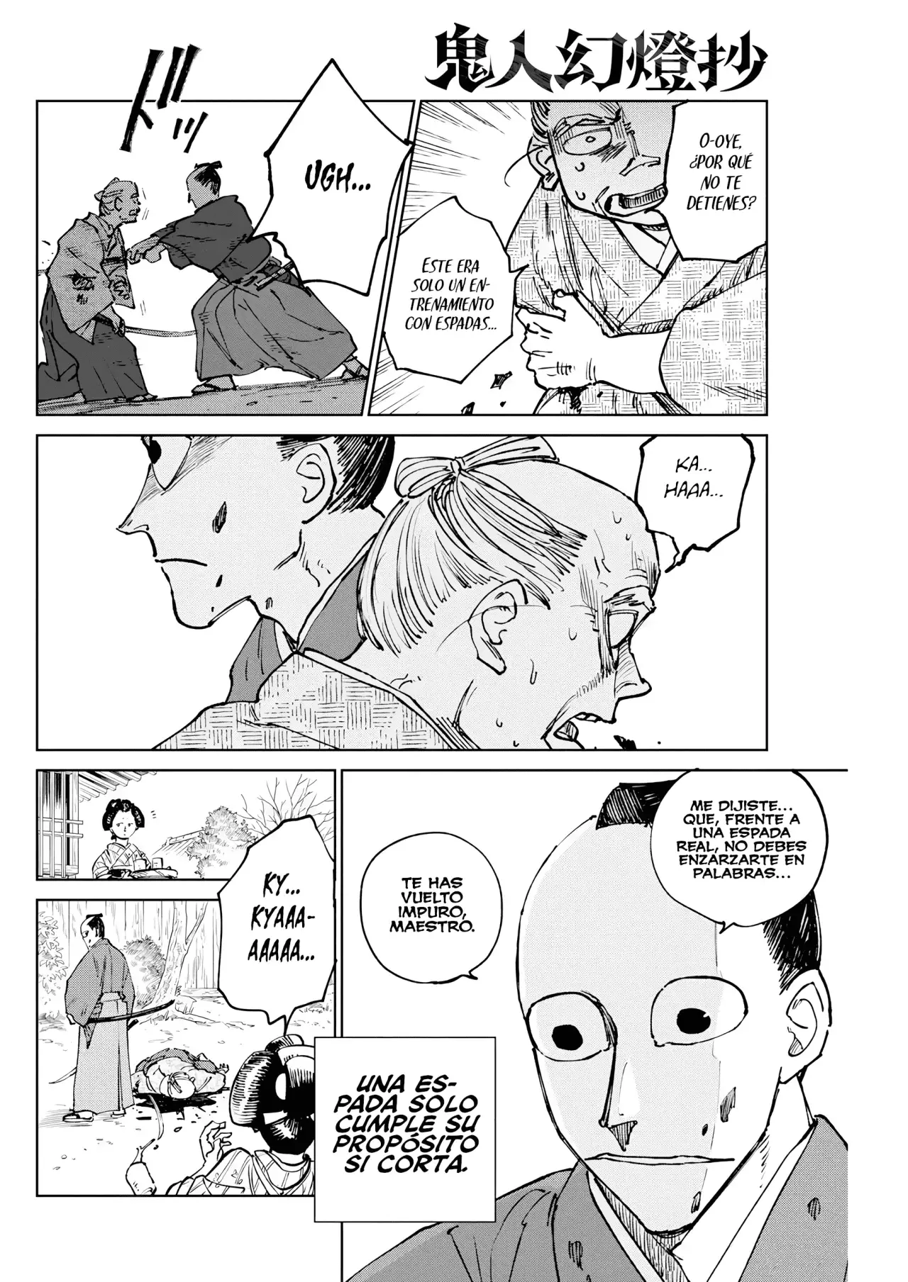 Kijin Gentoushou Capitulo 43: Llegar a la maestría de la espada (3) página 3