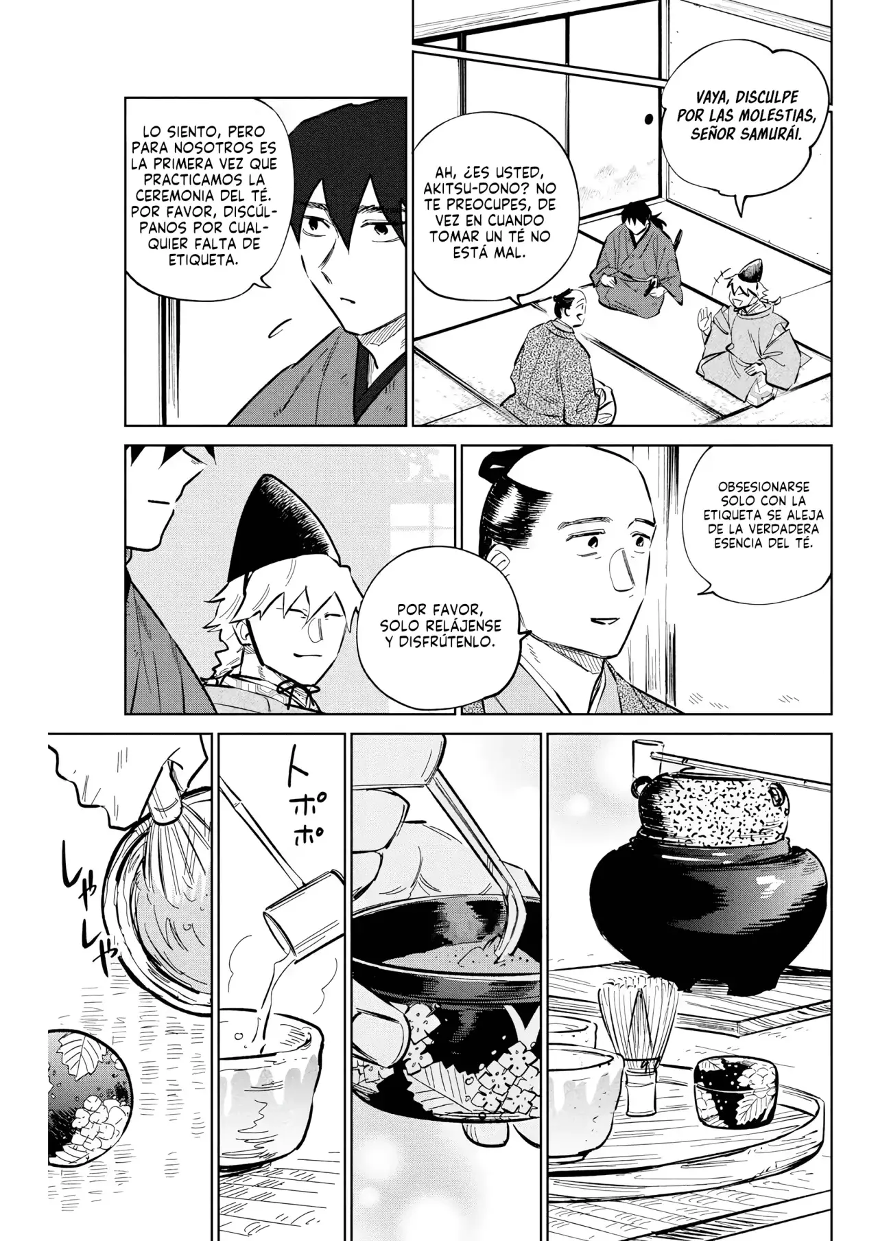 Kijin Gentoushou Capitulo 44: Charla bebiendo té página 12