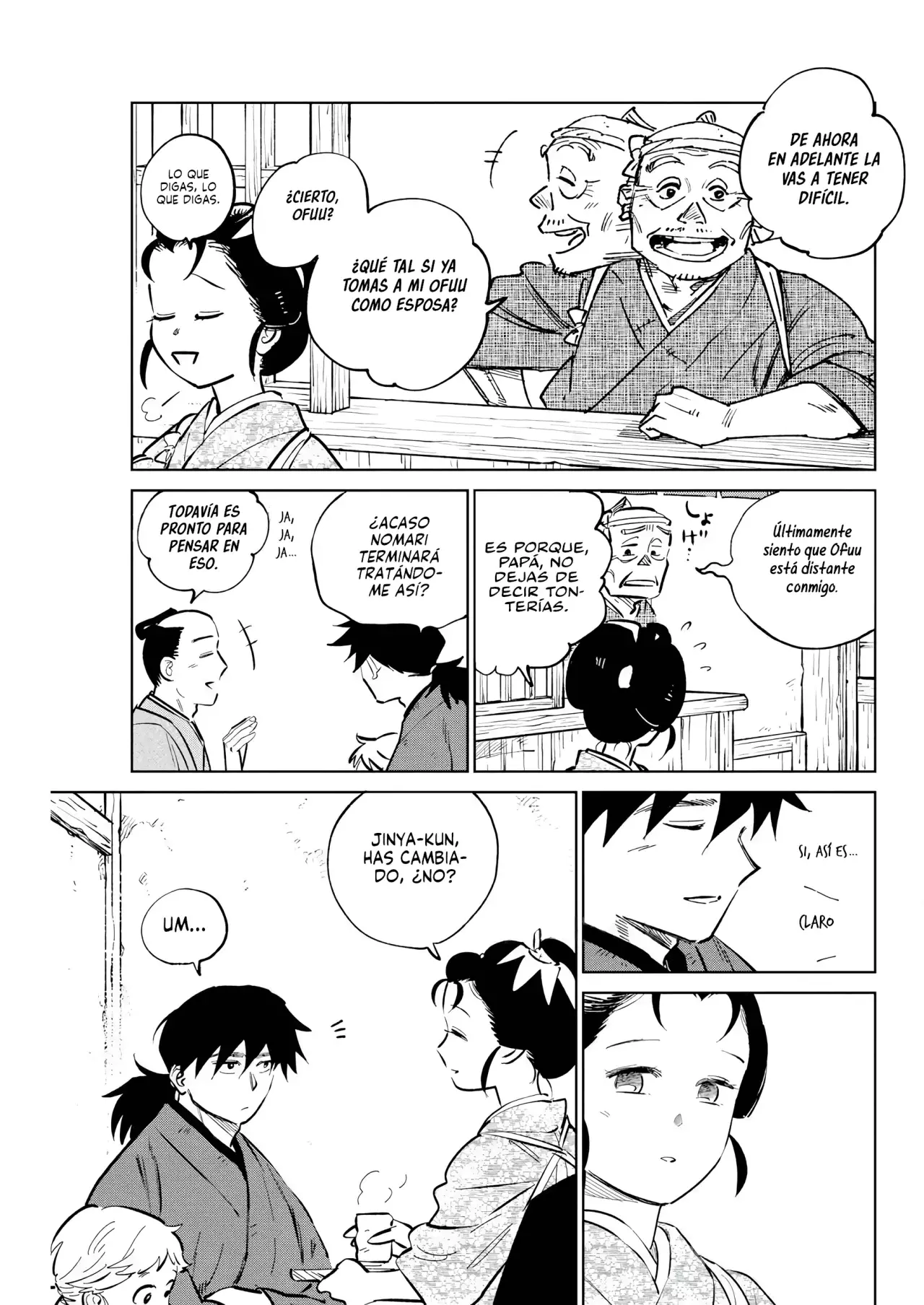 Kijin Gentoushou Capitulo 44: Charla bebiendo té página 4