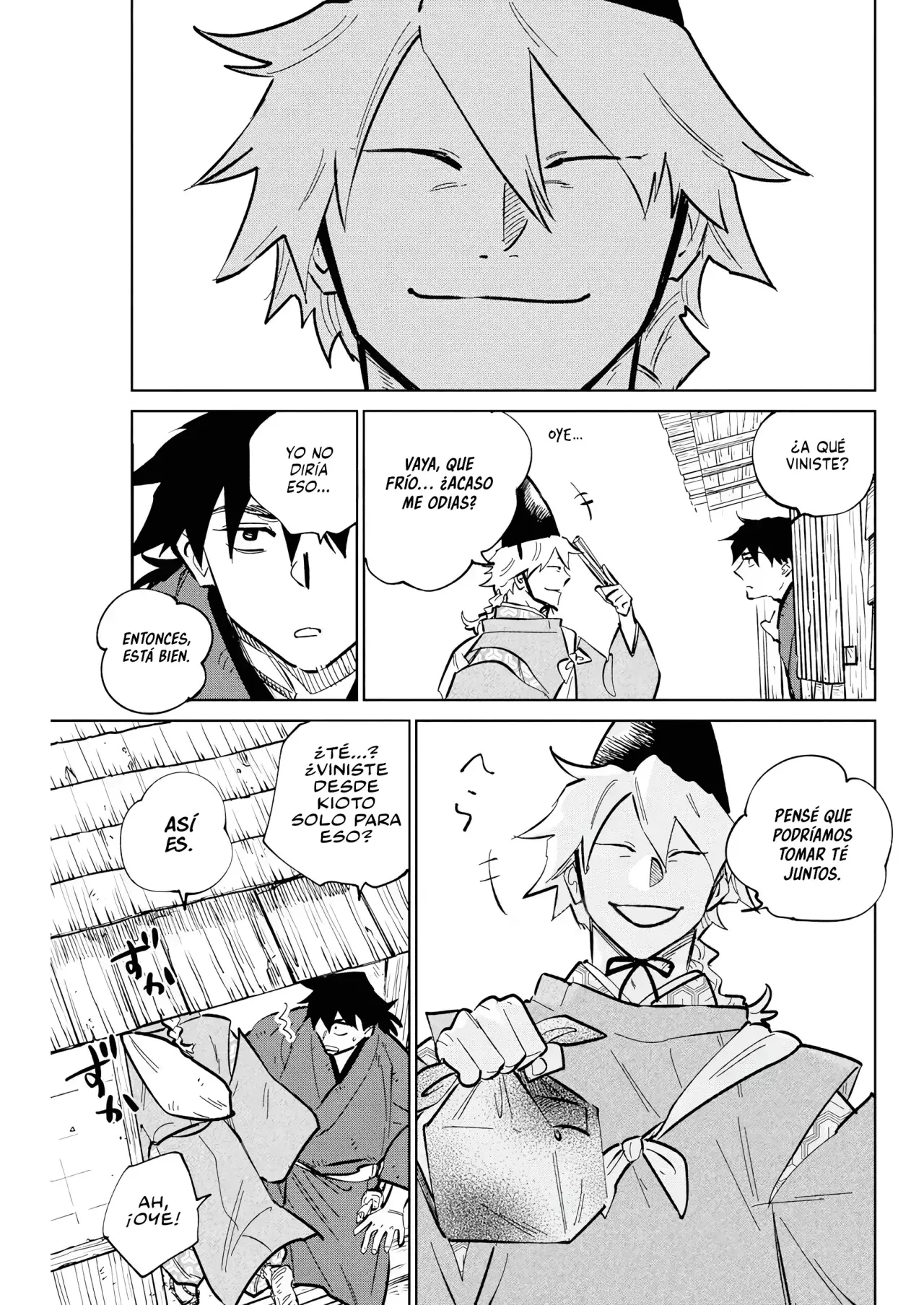 Kijin Gentoushou Capitulo 44: Charla bebiendo té página 6