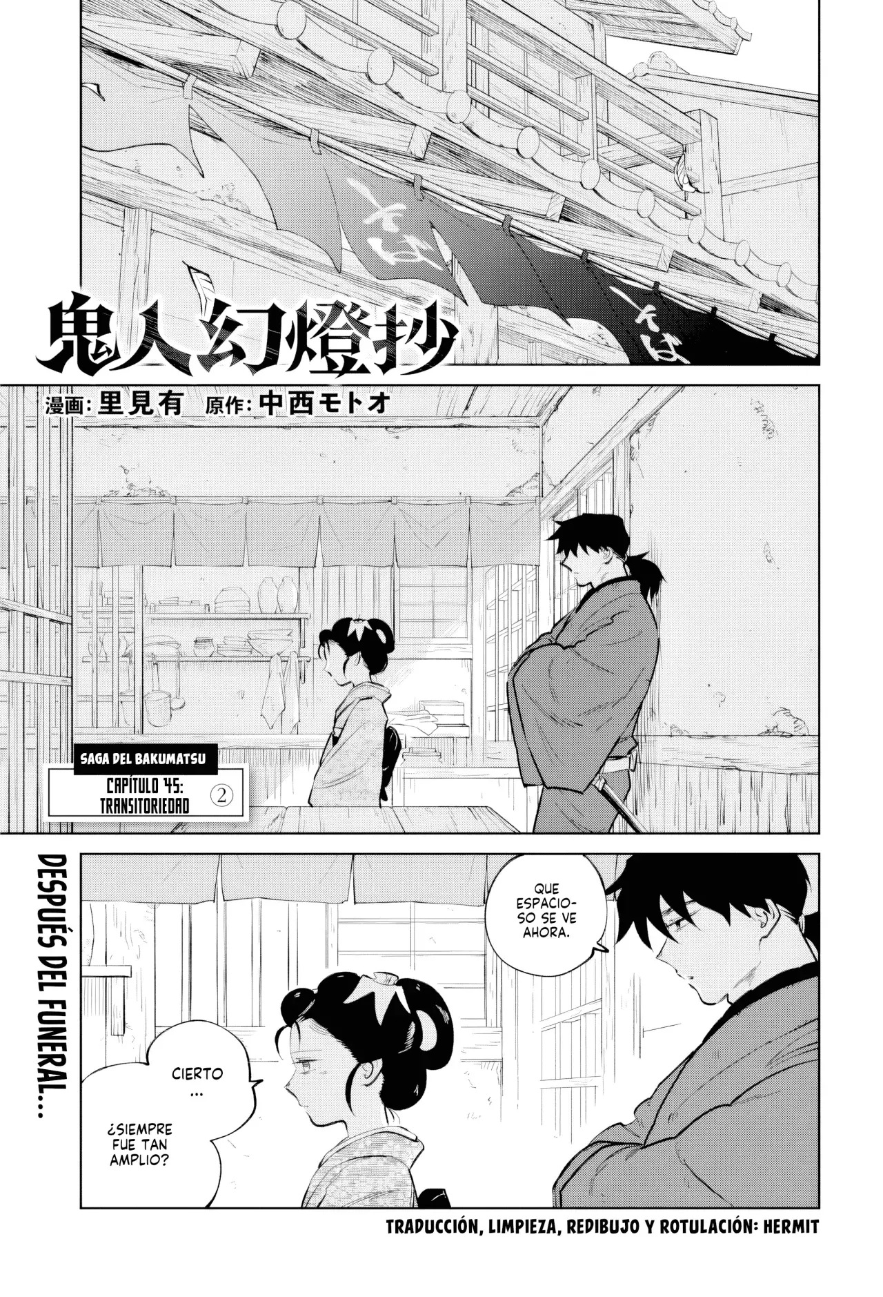 Kijin Gentoushou Capitulo 46: Transitoriedad (2) página 2